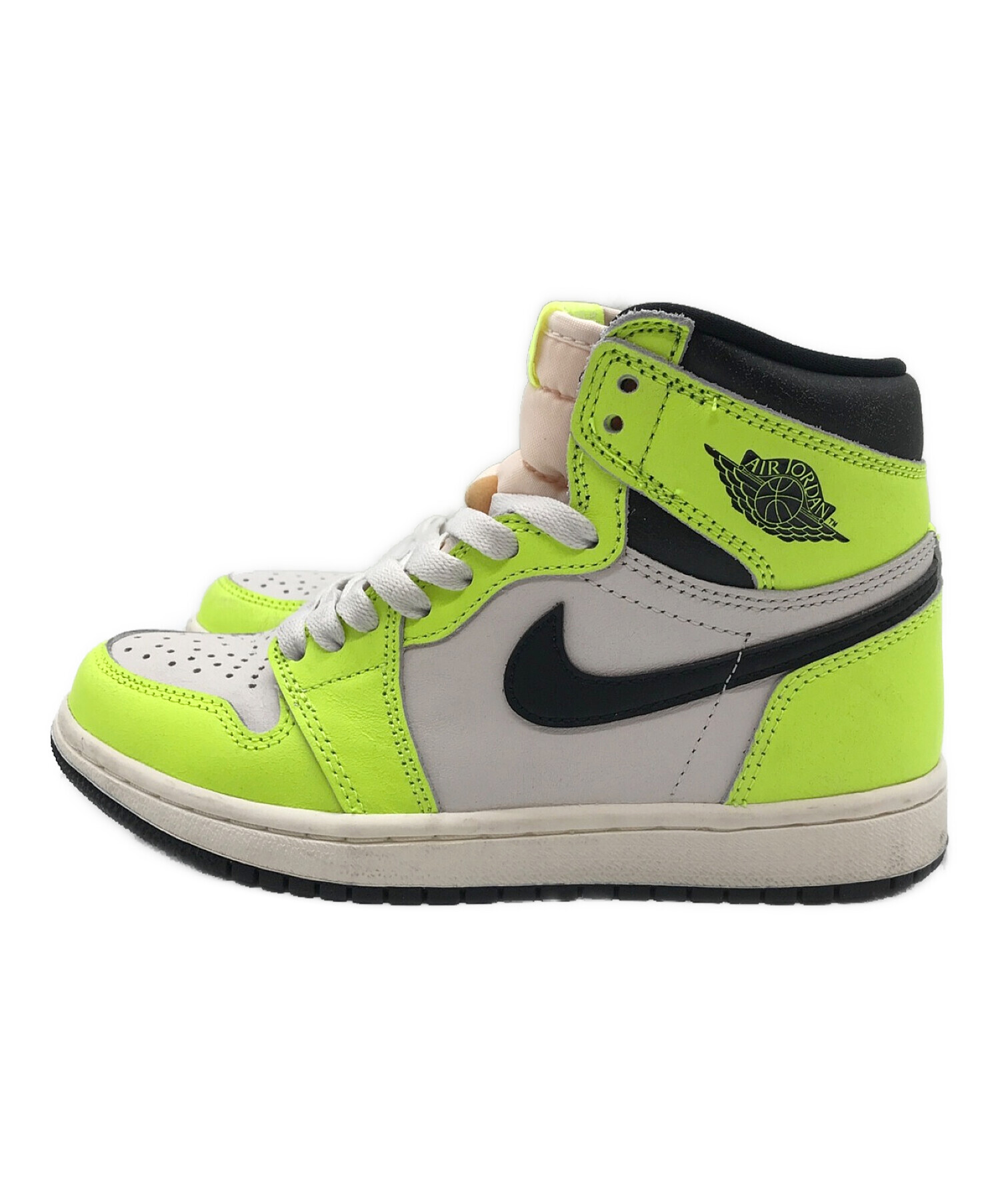 中古・古着通販】NIKE (ナイキ) AIR JORDAN 1 RETRO HIGH OG GS Volt / エアジョーダン 1 レトロ ハイ  OG GS ボルト イエロー サイズ:23｜ブランド・古着通販 トレファク公式【TREFAC FASHION】スマホサイト