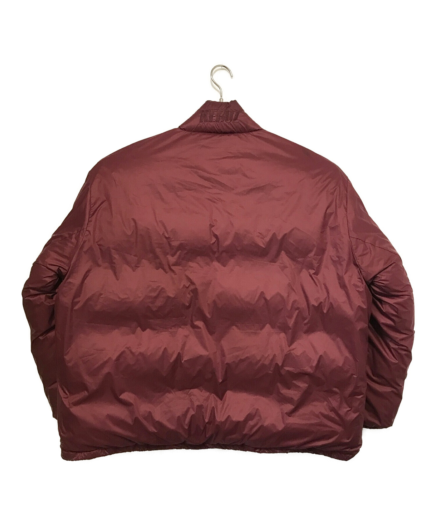 中古・古着通販】KEBOZ (ケボズ) DOWN JACKET バーガンディー サイズ:M｜ブランド・古着通販 トレファク公式【TREFAC  FASHION】スマホサイト