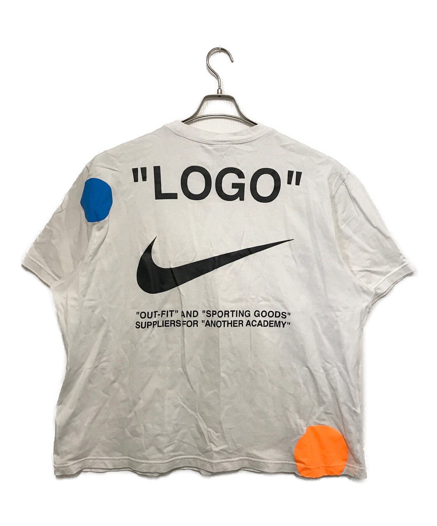 OFFWHITE (オフホワイト) NIKE (ナイキ) Football Collection Tee ホワイト サイズ:XL