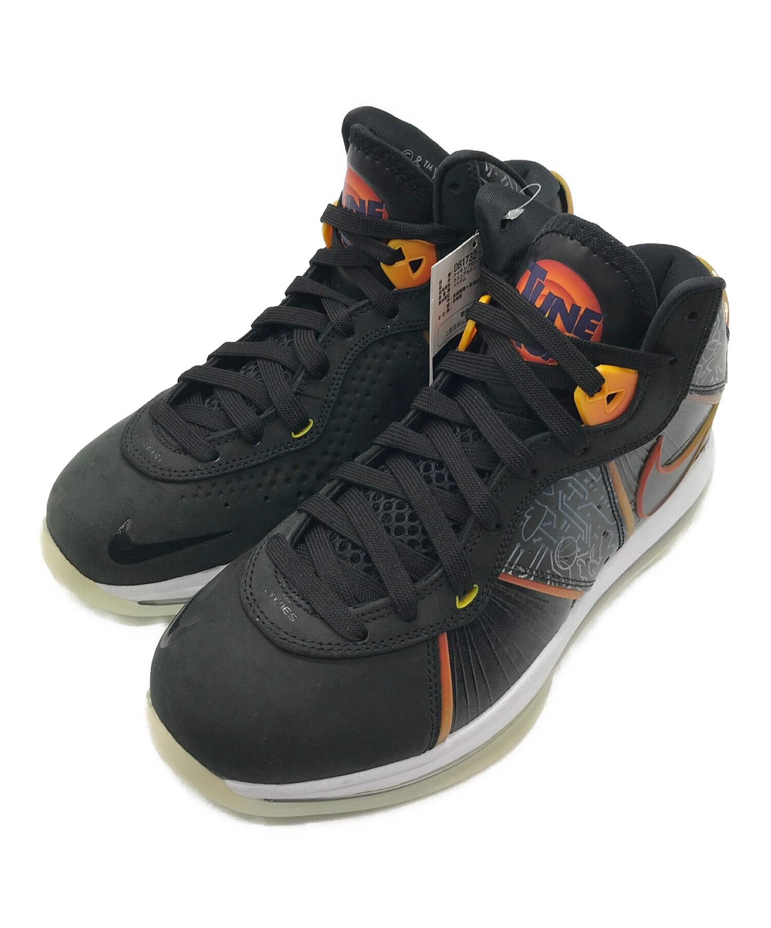 NIKE (ナイキ) LEBRON 8 QS / レブロン 8 QS ブラック サイズ:25 未使用品