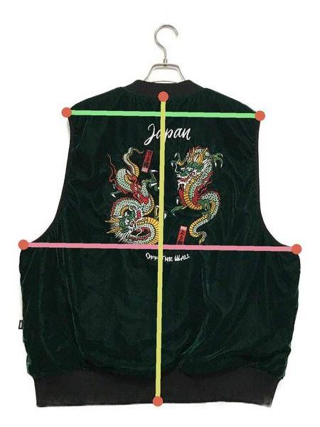 限定価格セール！ 【Lサイズ】 DRAGON REVERSIBLE VEST vans バンズ ...