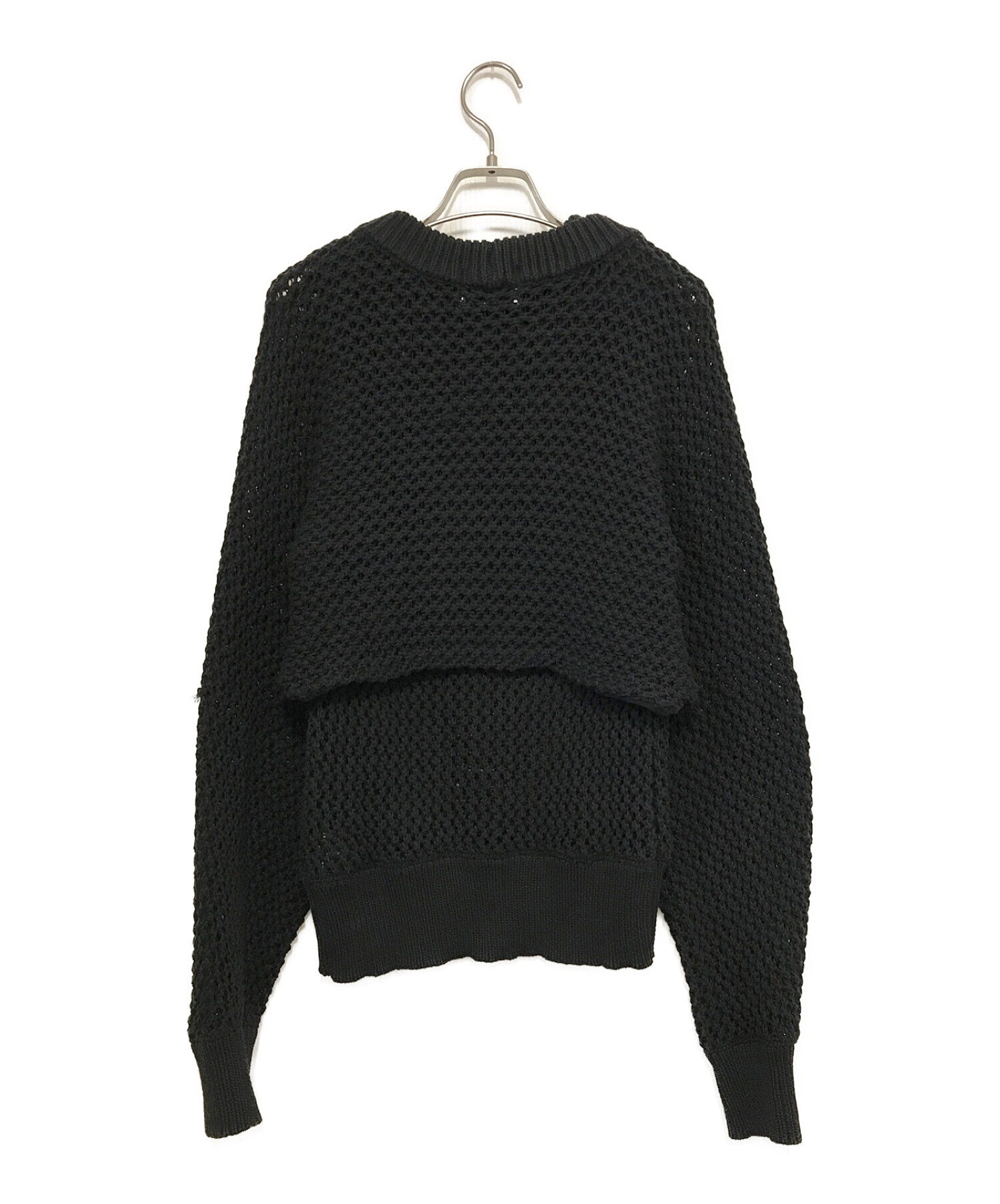 中古・古着通販】CLANE (クラネ) BOLERO SET UP MESH KNIT TOPS