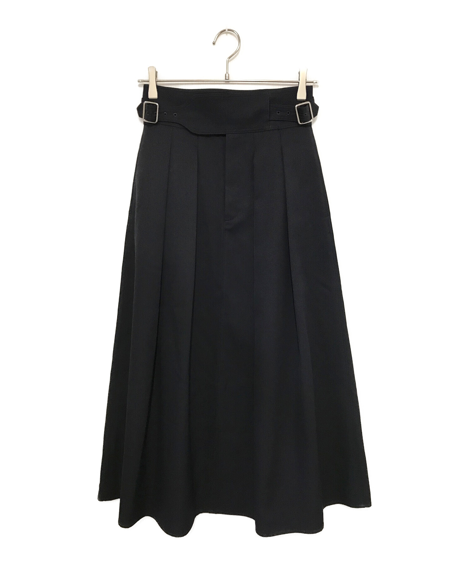 THE RERACS (ザ リラクス) THE GURKHA SKIRT/グルカ スカート ネイビー サイズ:36