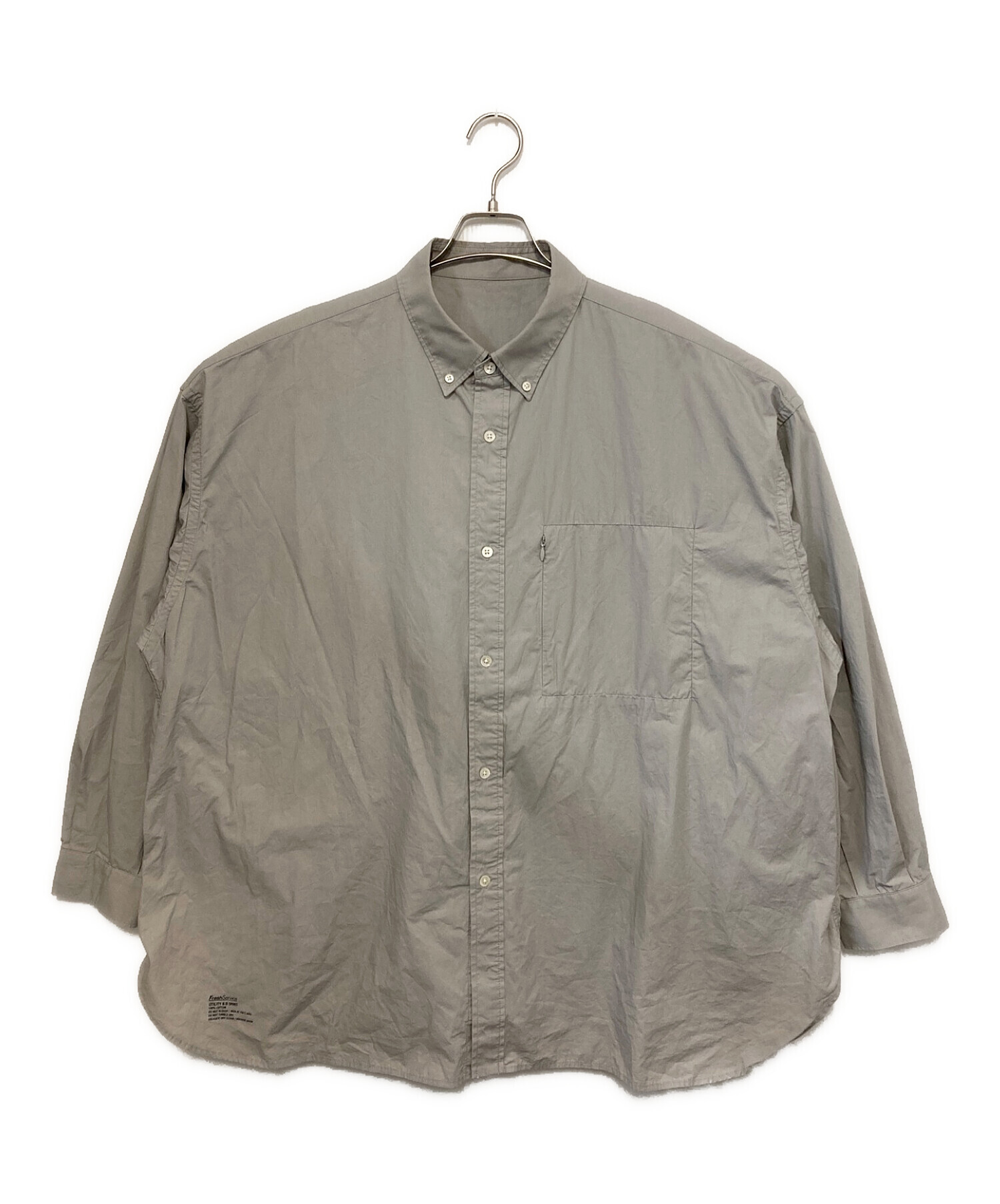 FreshService (フレッシュサービス) UTILITY B.D SHIRT グレー サイズ:不明