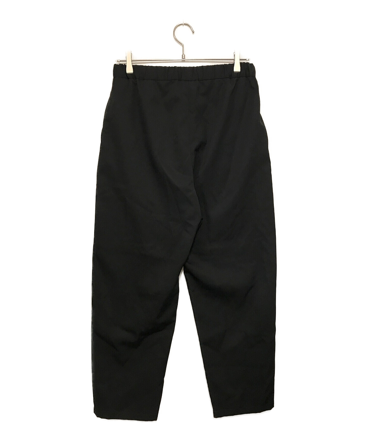 H BEAUTY&YOUTH (エイチ ビューティアンドユース) WOOL GAVA VACANT EASY PANTS ブラック サイズ:38