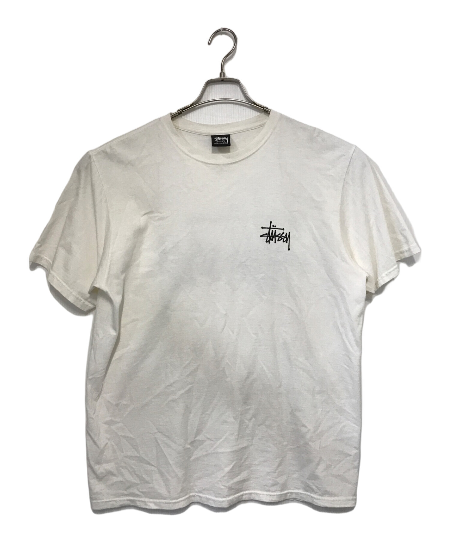 stussy (ステューシー) プリントTシャツ ホワイト サイズ:Ｍ