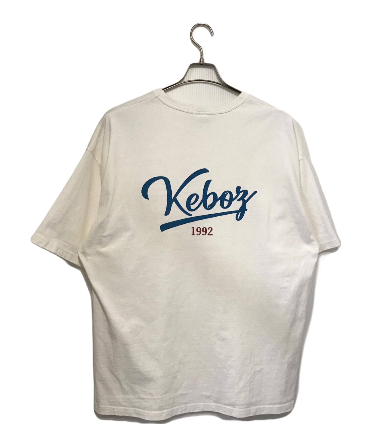 KEBOZ (ケボズ) Tシャツ ホワイト サイズ:Ｌ