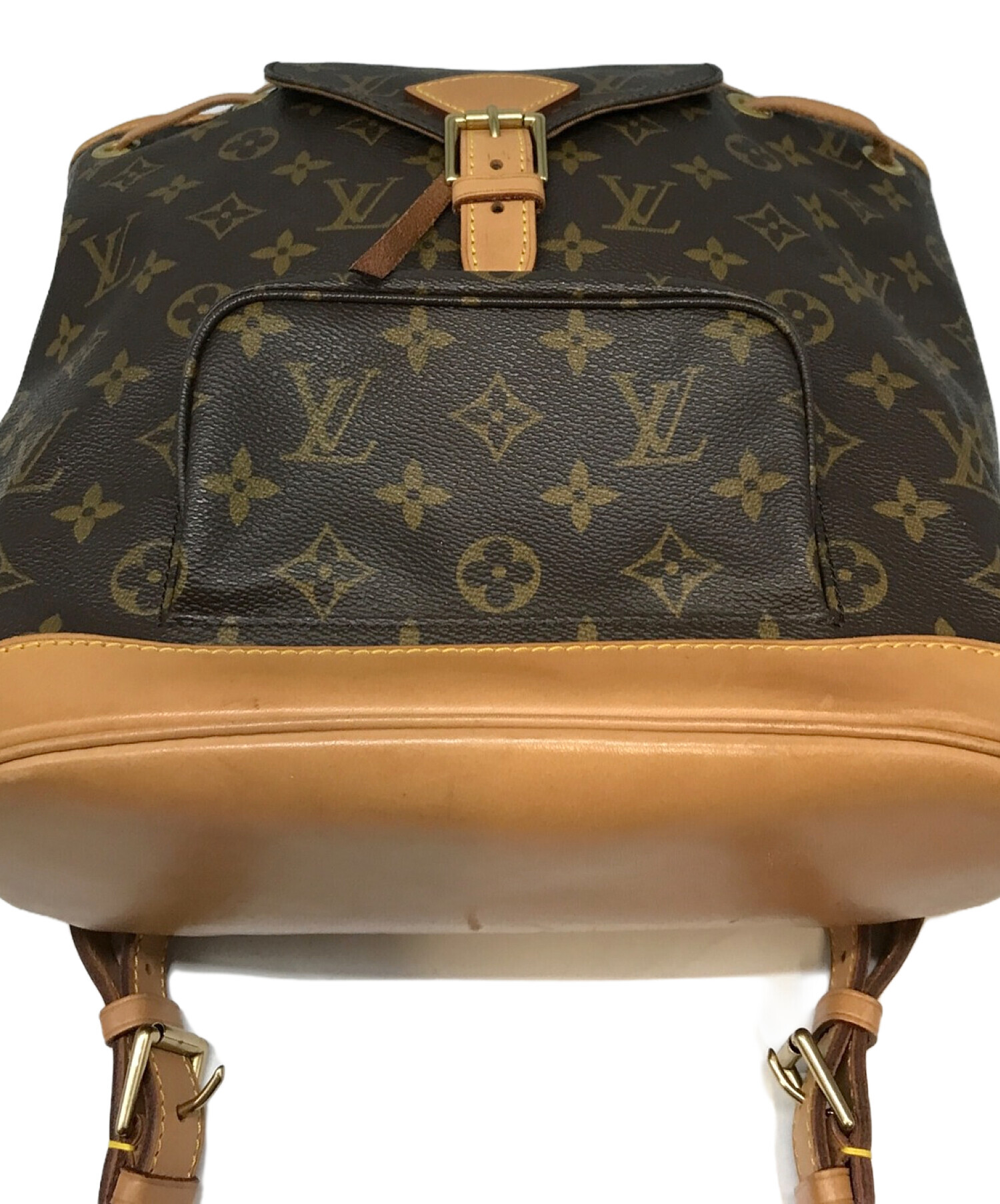 中古・古着通販】LOUIS VUITTON (ルイ ヴィトン) モノグラム モンスリMM リュック ブラウン｜ブランド・古着通販  トレファク公式【TREFAC FASHION】スマホサイト