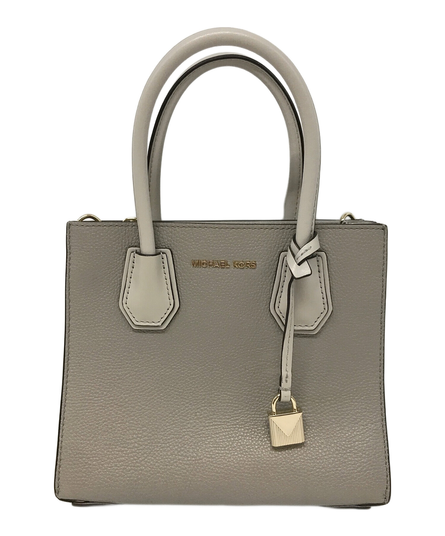 MICHAEL KORS (マイケルコース) 2WAYバッグ グレー