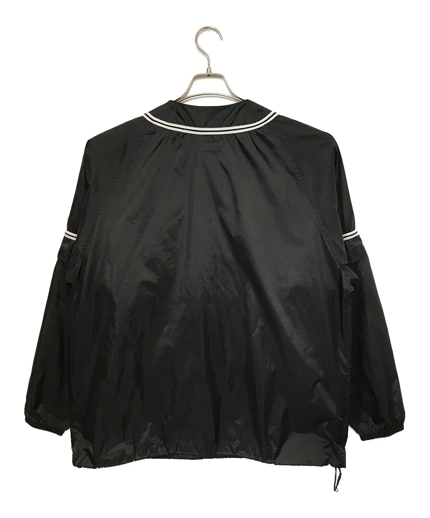 SUPREME (シュプリーム) Snap-Off Sleeve L/S Baseball Top ブラック サイズ:Ｍ