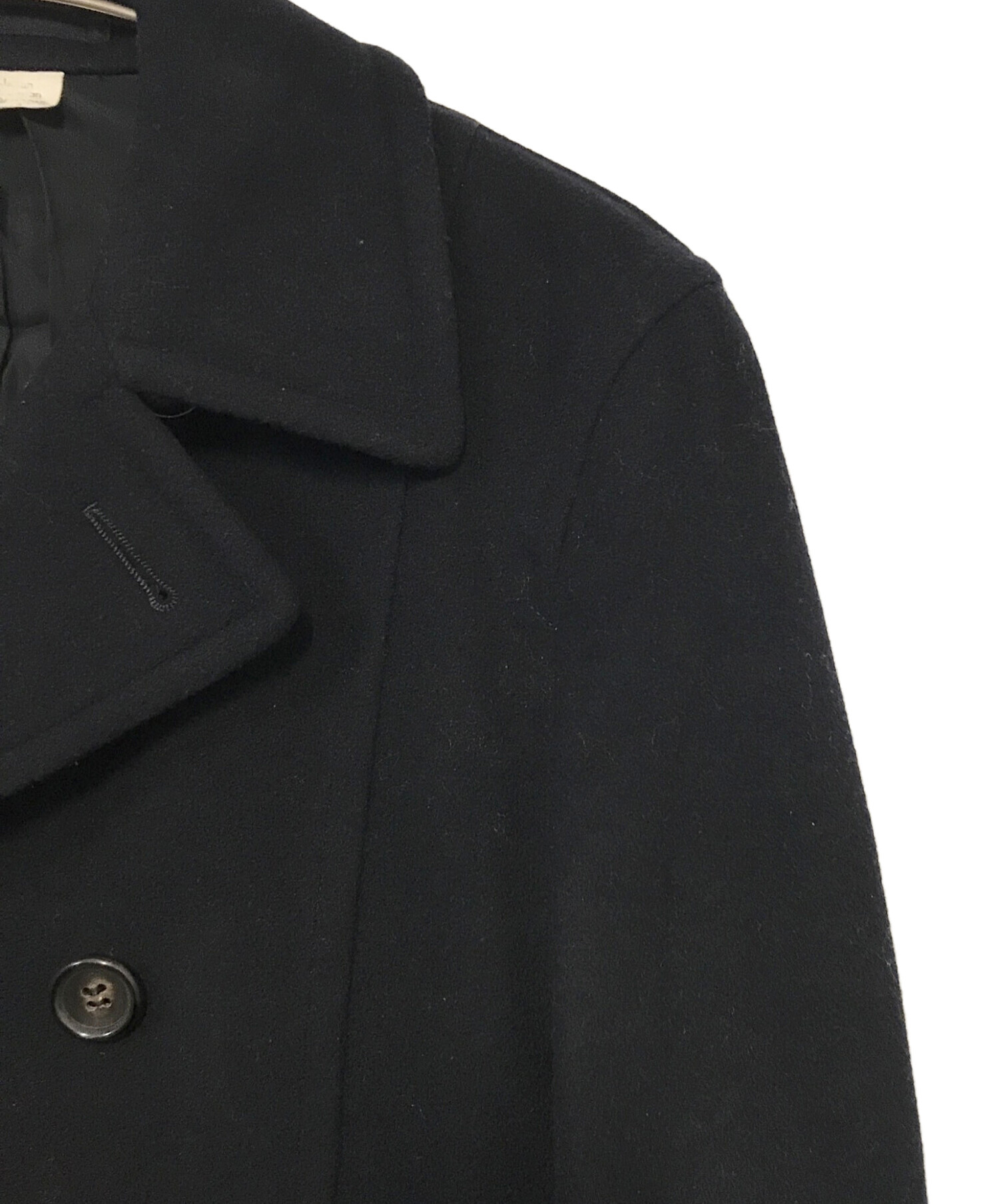 中古・古着通販】COMME des GARCONS HOMME PLUS (コムデギャルソンオムプリュス) ドッキングPコート ネイビー  サイズ:XS｜ブランド・古着通販 トレファク公式【TREFAC FASHION】スマホサイト