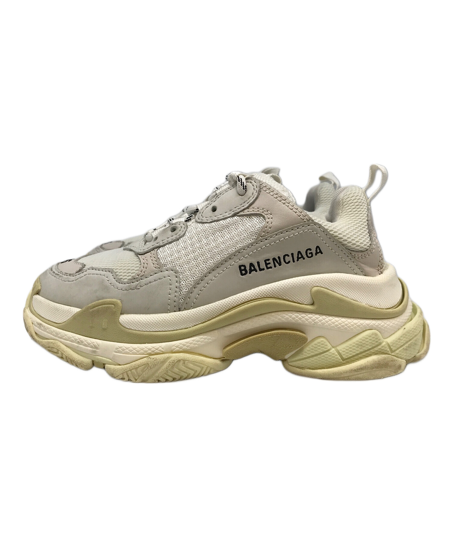 中古・古着通販】BALENCIAGA (バレンシアガ) スニーカー ホワイト サイズ:23｜ブランド・古着通販 トレファク公式【TREFAC  FASHION】スマホサイト