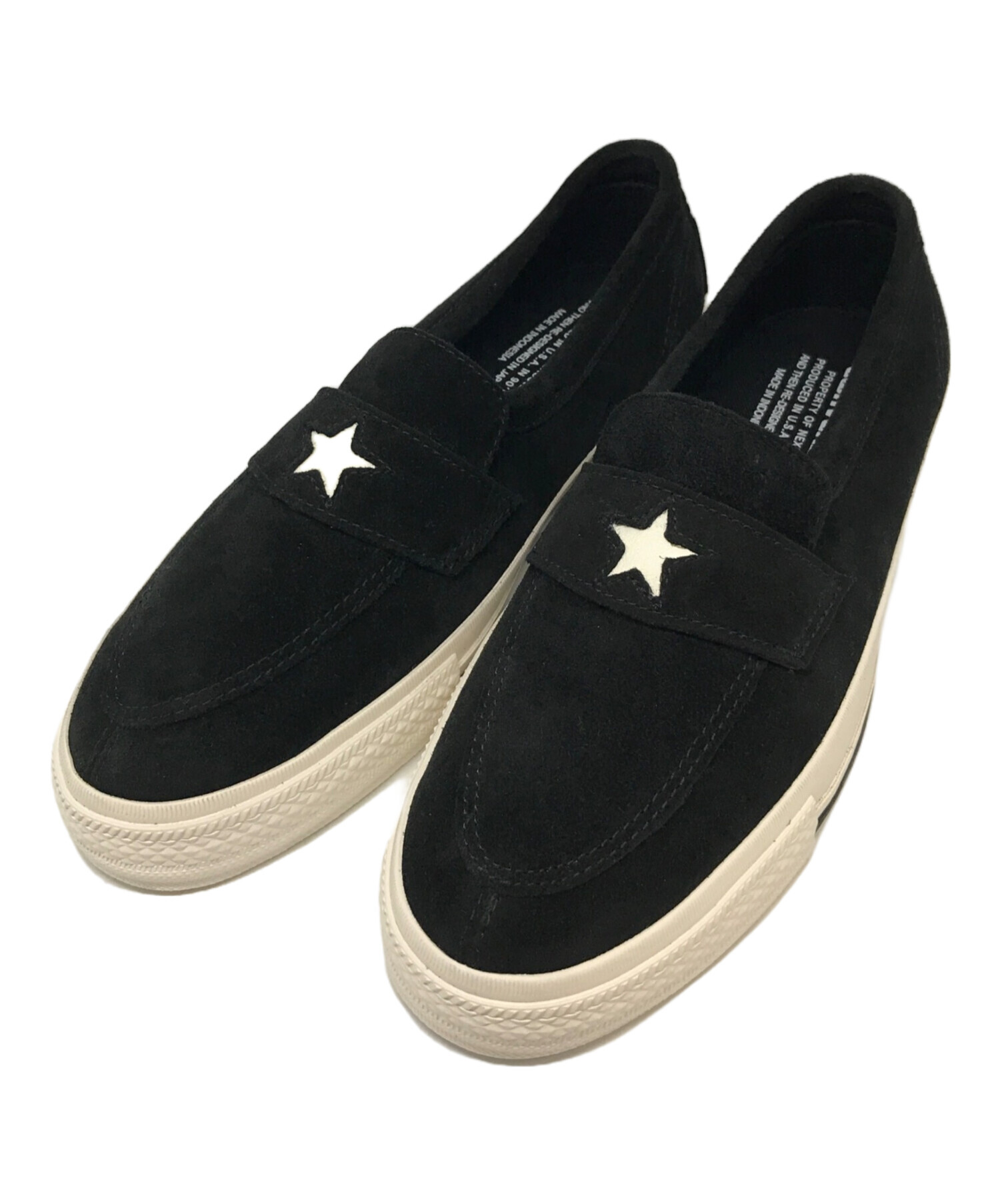 CONVERSE ADDICT (コンバース アディクト) NEXUSVII (ネクサスセブン) ONE STAR LOAFER ブラック  サイズ:26.5cm