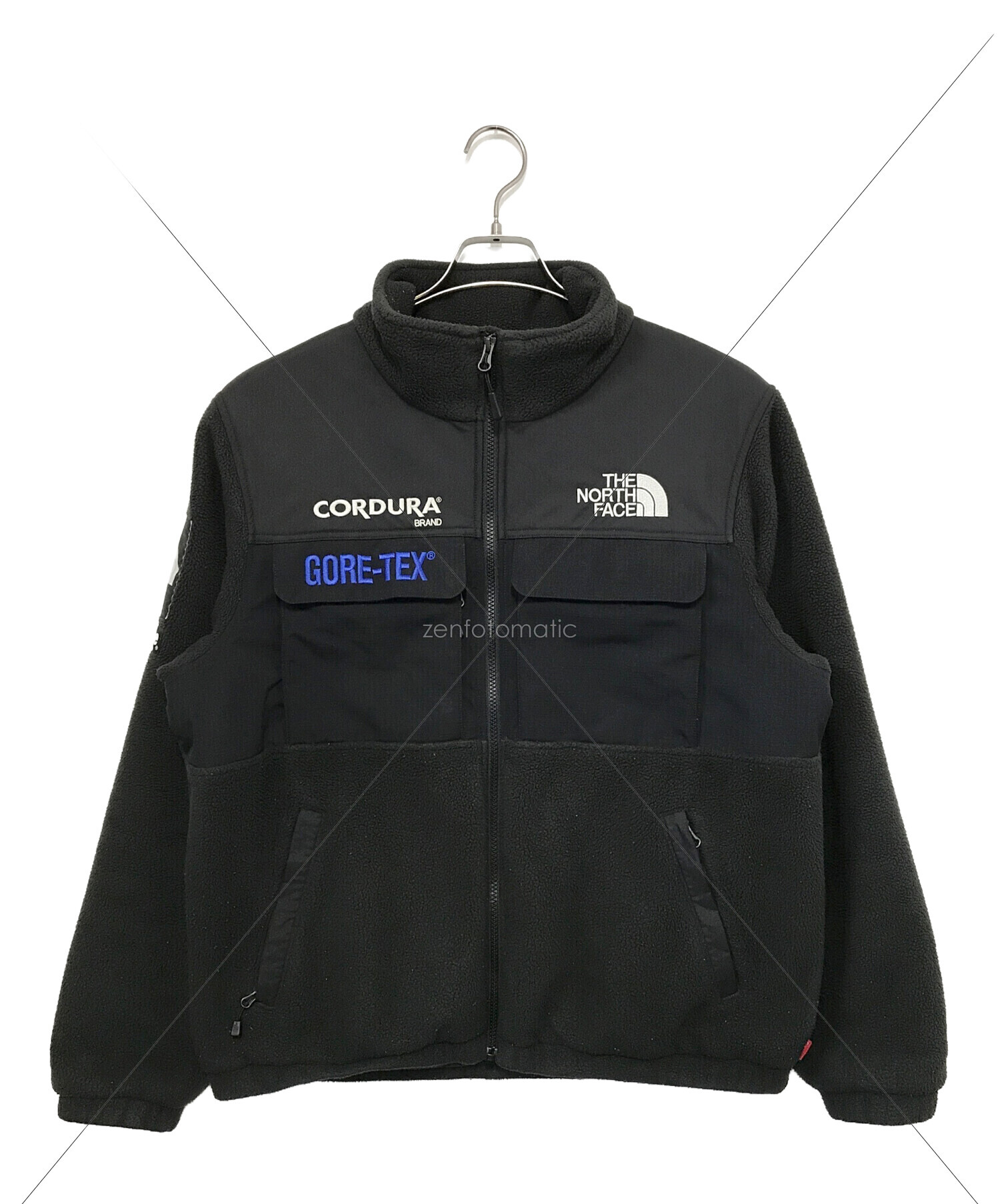 THE NORTH FACE (ザ ノース フェイス) SUPREME (シュプリーム) Expedition Fleece Jacket ブラック  サイズ:M