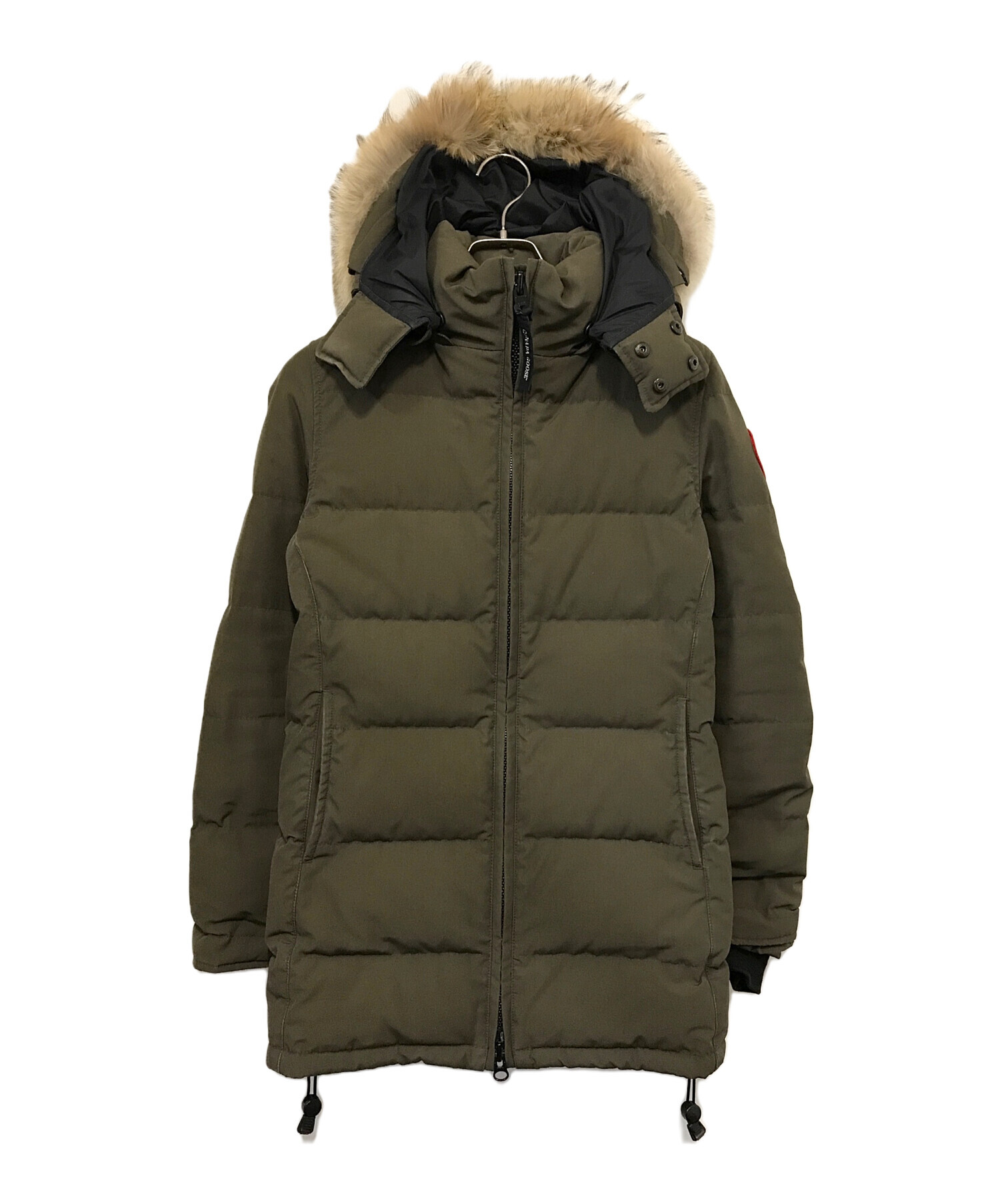 中古・古着通販】CANADA GOOSE (カナダグース) BELLEVILLE PARKA / ベルビル パーカ カーキ  サイズ:S｜ブランド・古着通販 トレファク公式【TREFAC FASHION】スマホサイト