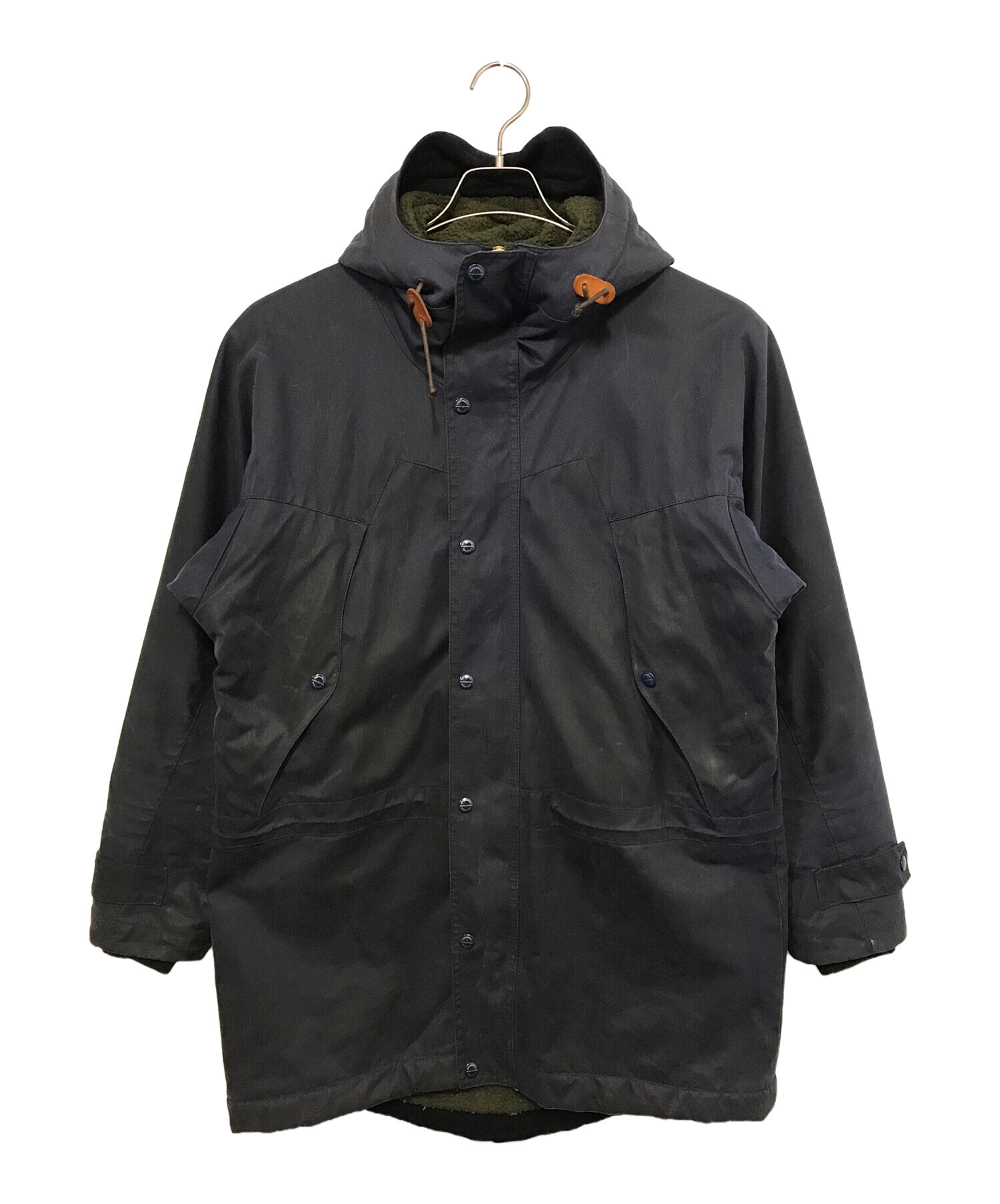 MANIFATTURA CECCARELLI (マニファッツュラ・チェッカレッリ) Long Mountain Jacket ネイビー サイズ:40