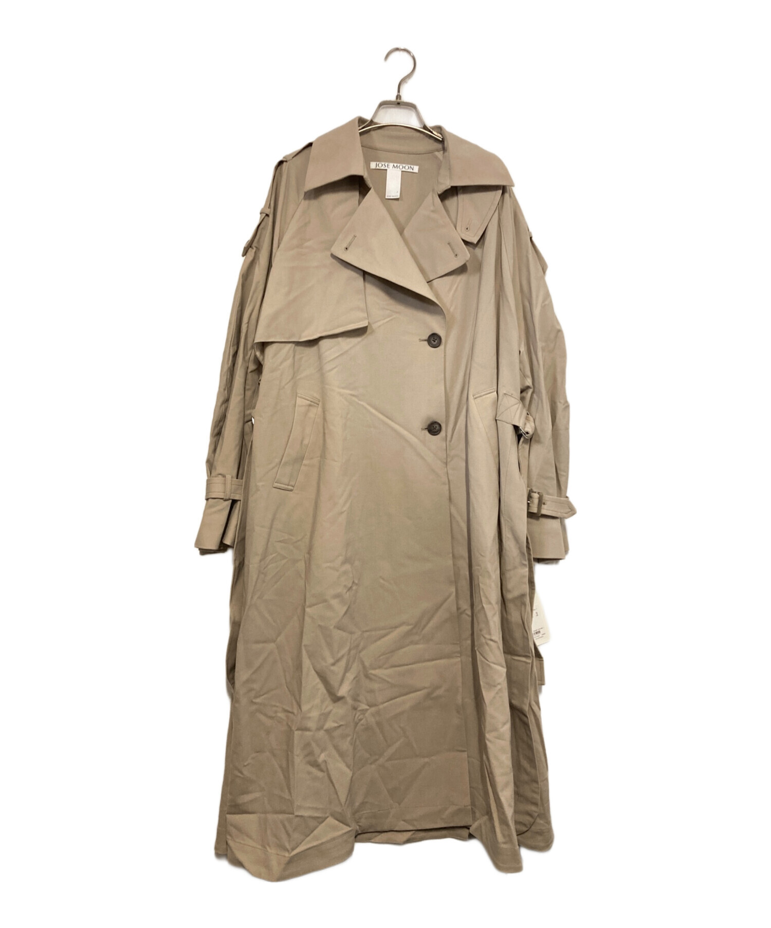 JOSE MOON (ジョゼムーン) COMFORTABLE TRENCH COAT ベージュ サイズ:F 未使用品