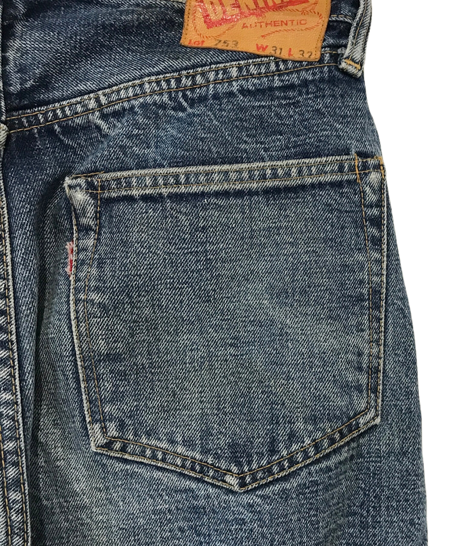 中古・古着通販】DENIME (ドゥニーム) 753デニムパンツ インディゴ サイズ:W31×L32｜ブランド・古着通販 トレファク公式【TREFAC  FASHION】スマホサイト