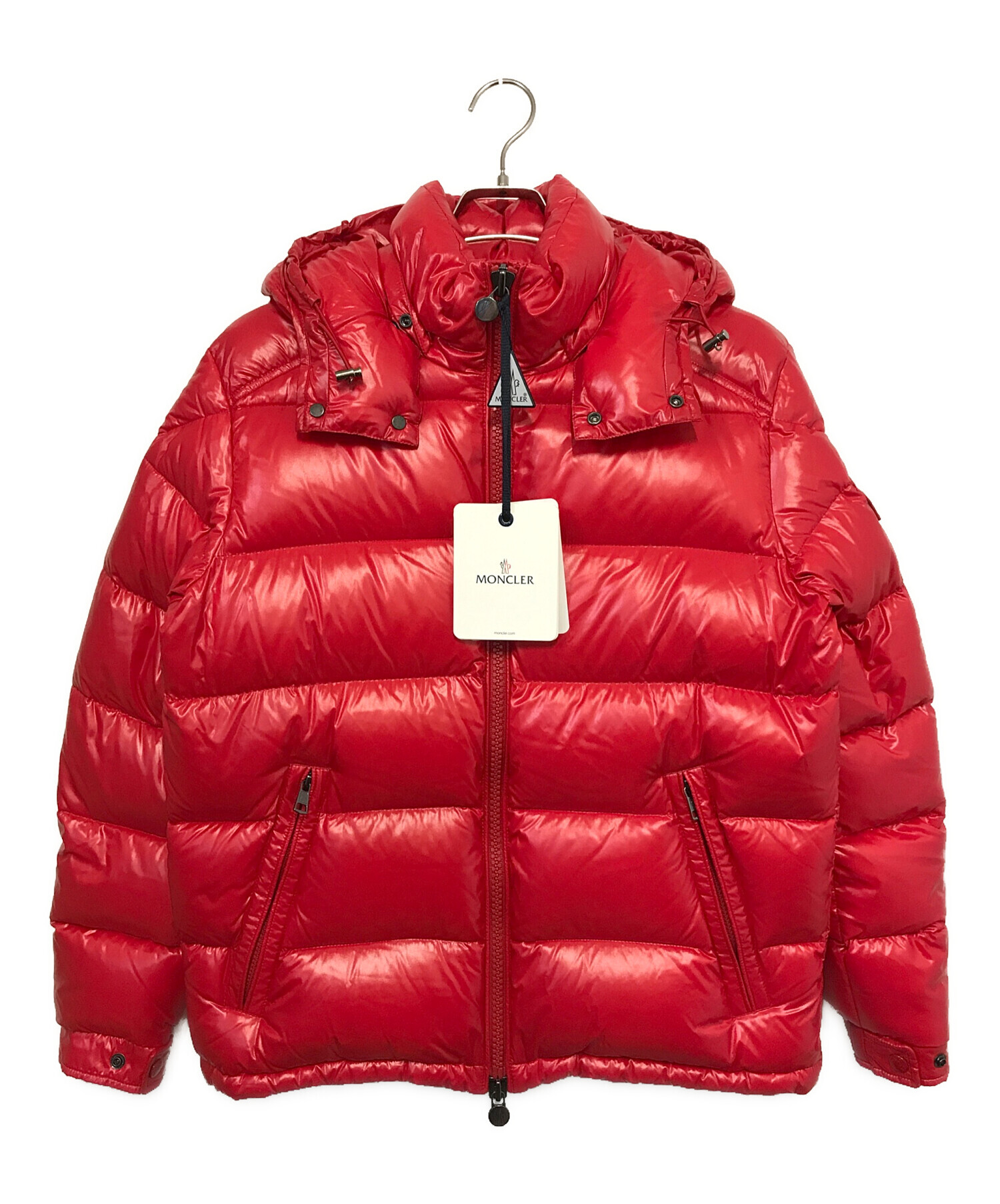 中古・古着通販】MONCLER (モンクレール) MAYA GIUBBOTTOダウンジャケット レッド サイズ:2｜ブランド・古着通販  トレファク公式【TREFAC FASHION】スマホサイト