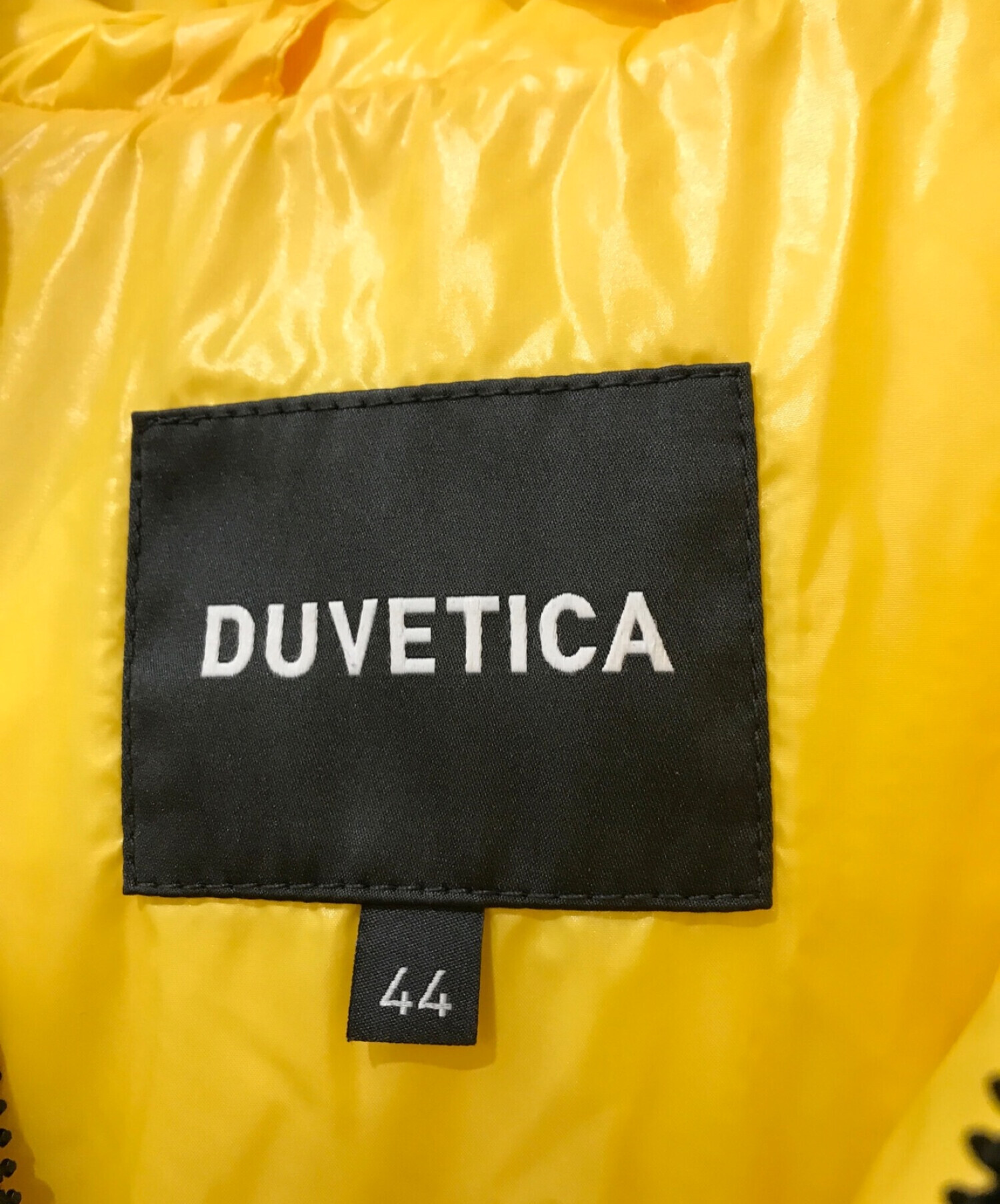 中古・古着通販】DUVETICA (デュベティカ) ダウンジャケット イエロー