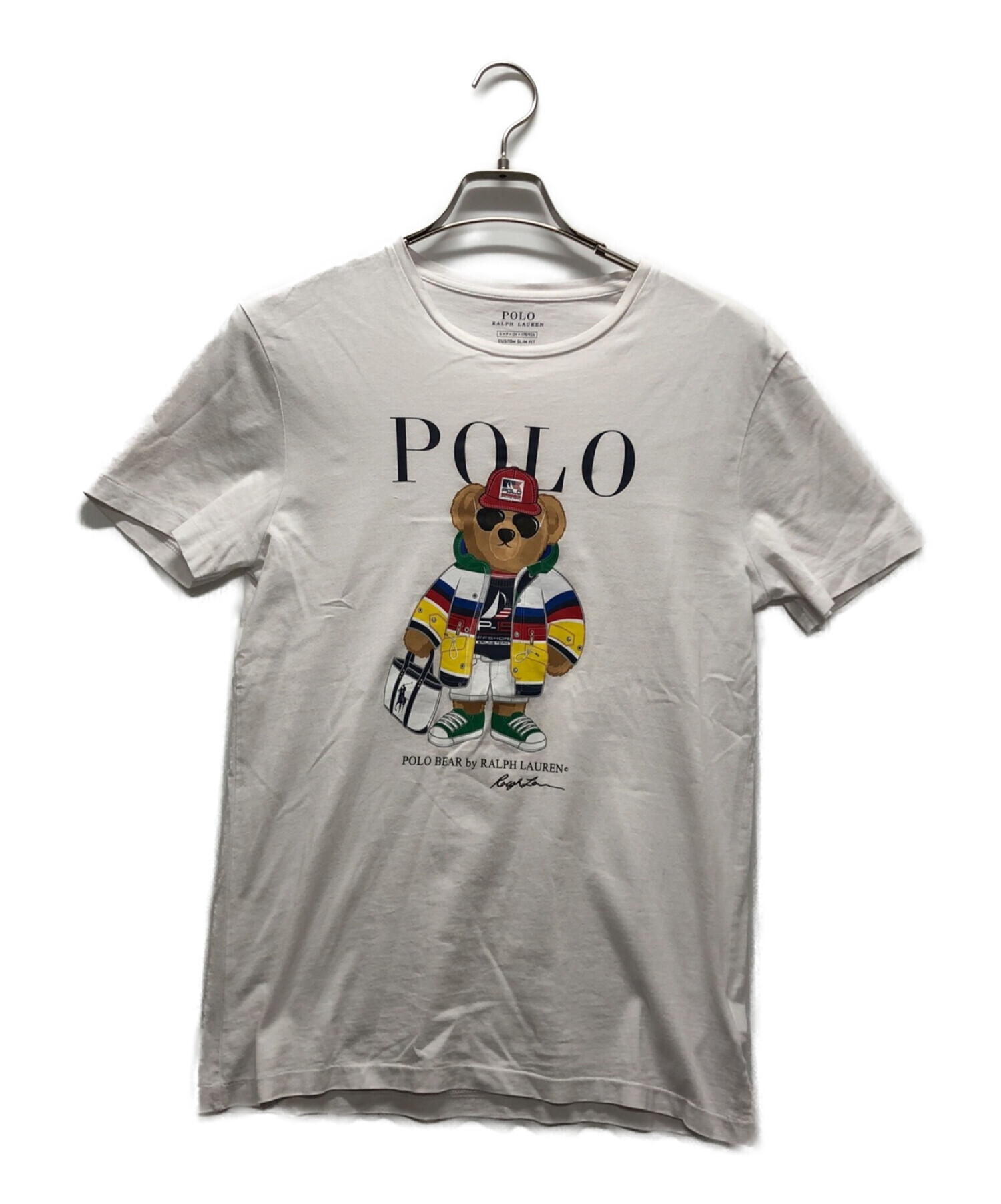 POLO RALPH LAUREN (ポロ・ラルフローレン) ポロベアｔシャツ ホワイト サイズ:S