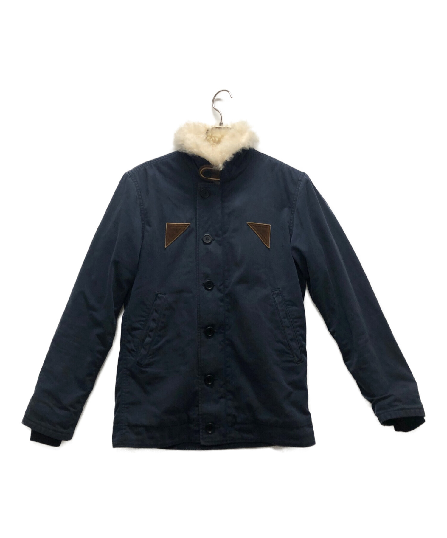 中古・古着通販】VISVIM (ビズビム) フライトジャケット ネイビー ...