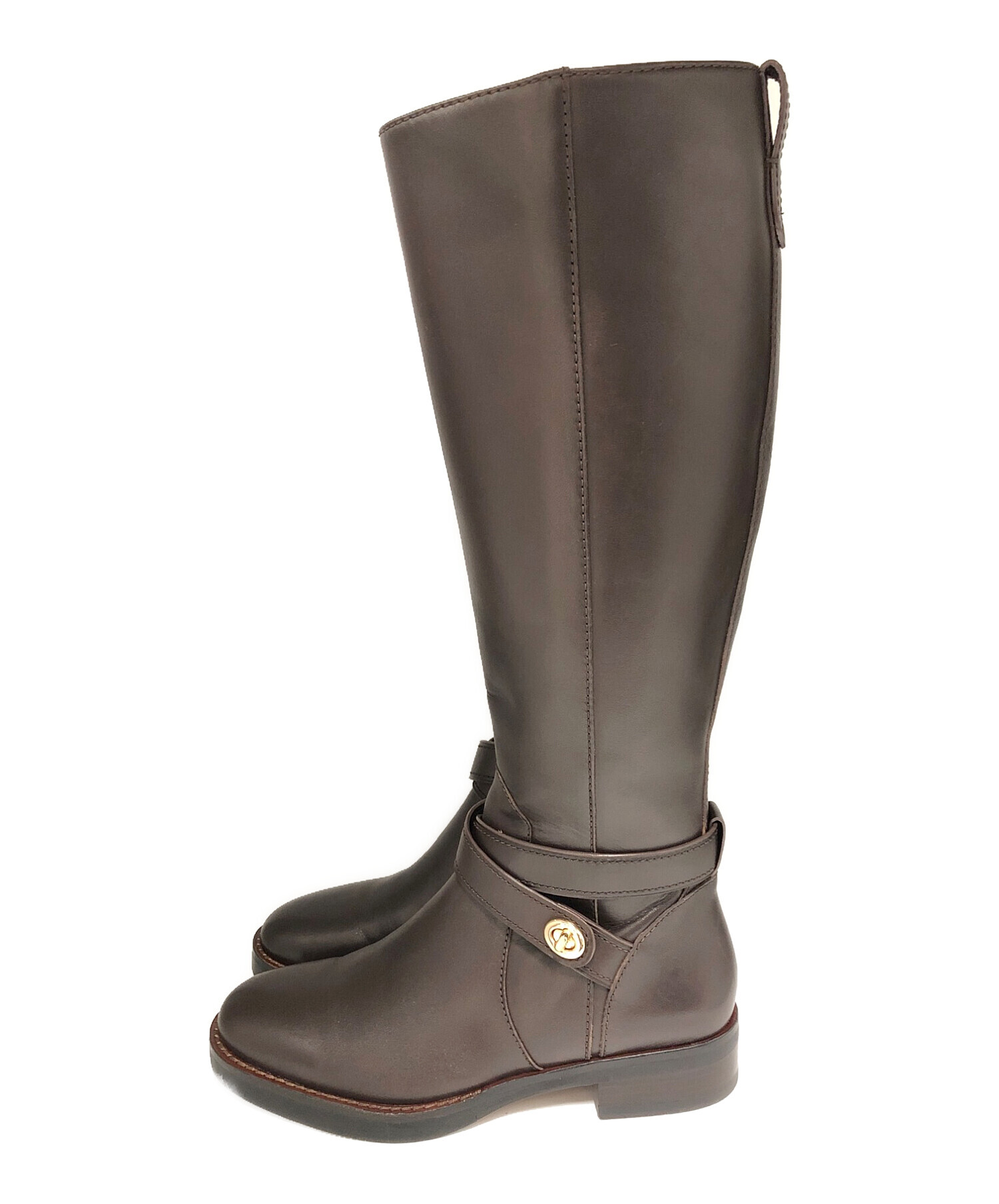 COACH ロングブーツ Fae Riding Boot 23.0 - ブーツ