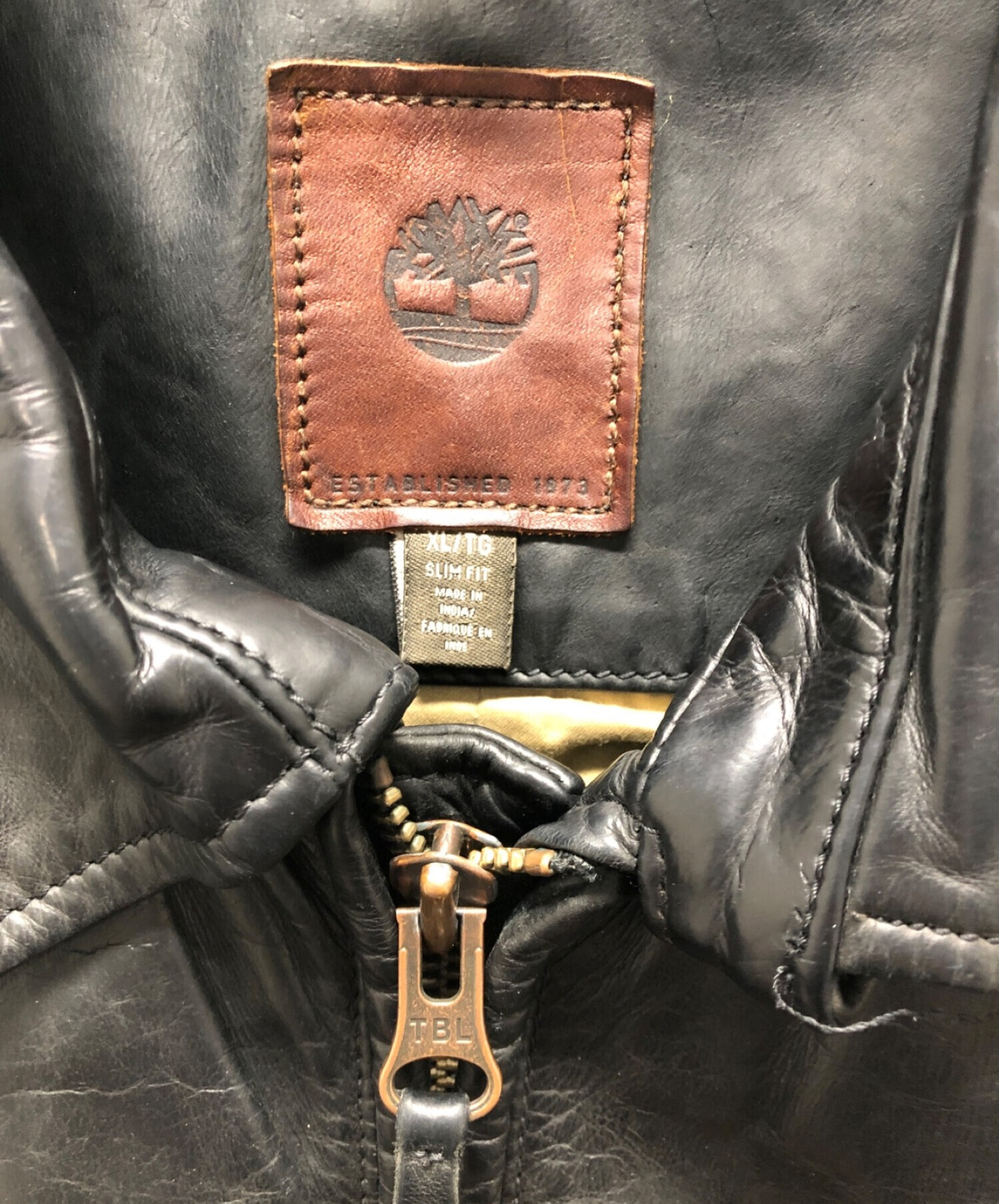 中古・古着通販】Timberland (ティンバーランド) レザージャケット