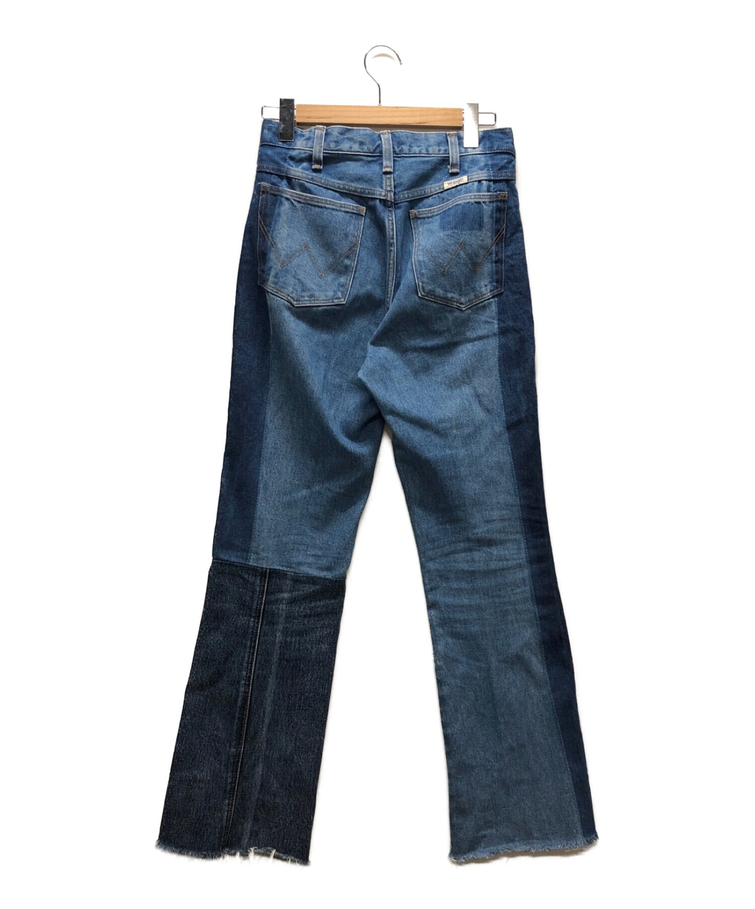 中古・古着通販】Wrangler (ラングラー) リメイクデニムパンツ