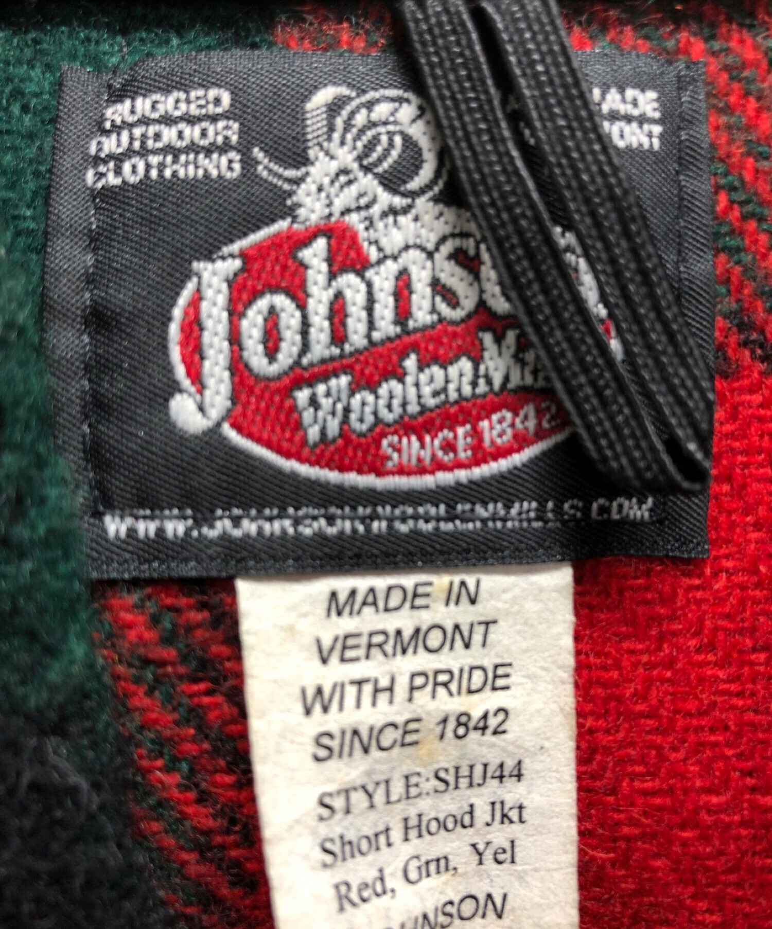 中古・古着通販】JOHNSON WOOLEN MILLS (ジョンソンウーレンミルズ