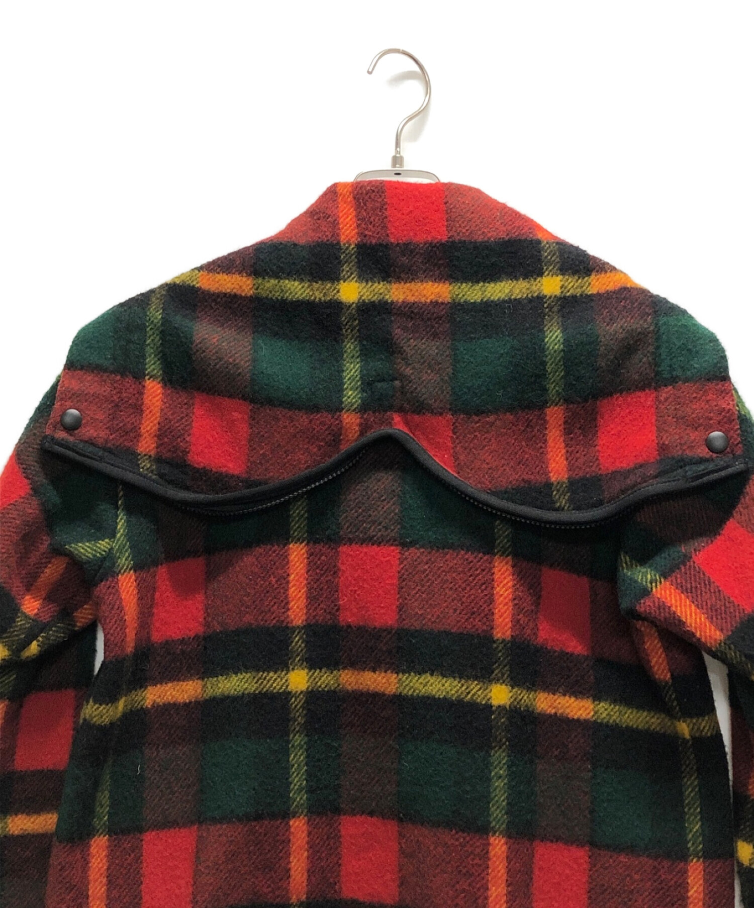 JOHNSON WOOLEN MILLS (ジョンソンウーレンミルズ) フーデッドジャケット レッド サイズ:ｓ