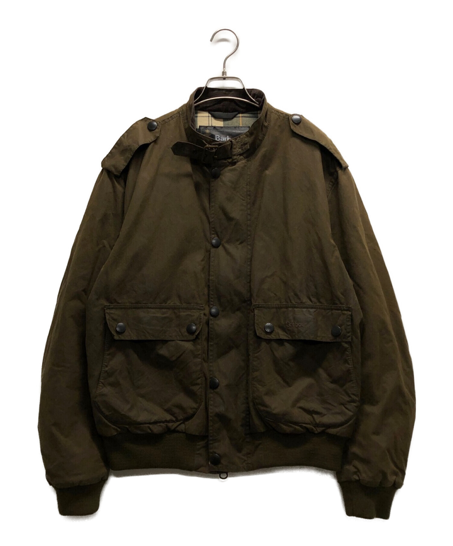 Barbour (バブアー) オイルドジャケット ブラウン サイズ:L