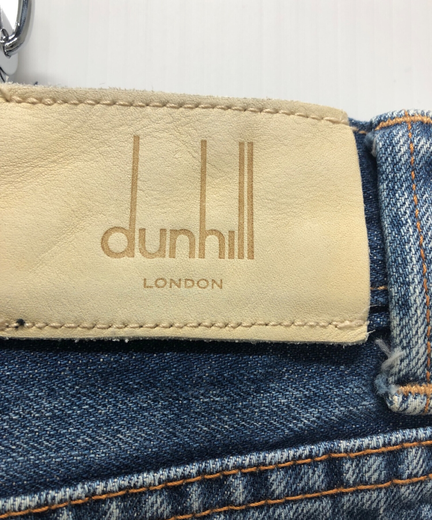 dunhill (ダンヒル) セルビッチワイドデニムパンツ インディゴ サイズ:40L