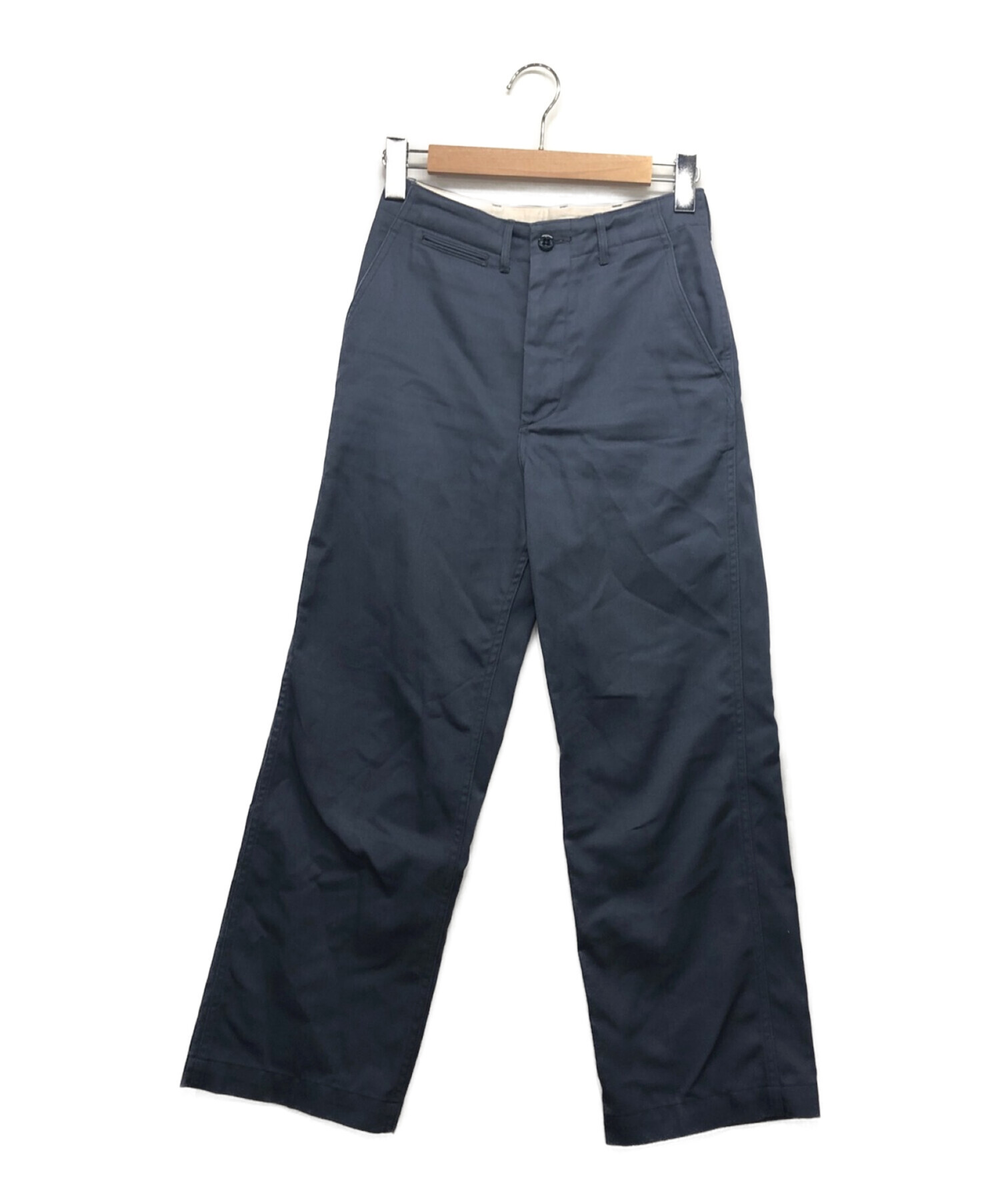 HYKE (ハイク) T/C TWILL ARMY CHINOS ブルー サイズ:S