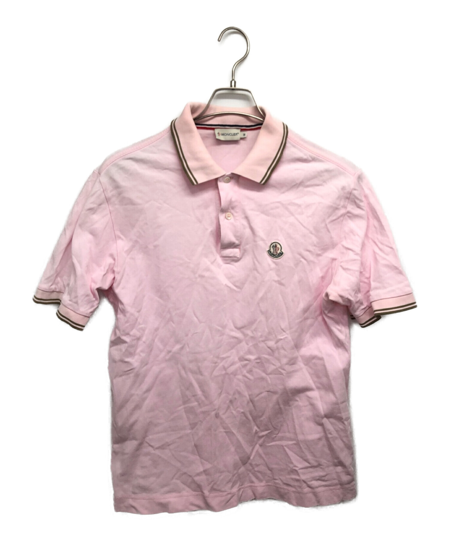 モンクレール MAGLIA POLO MANICA CORTA 袖ロゴラインポロシャツ Yahoo 