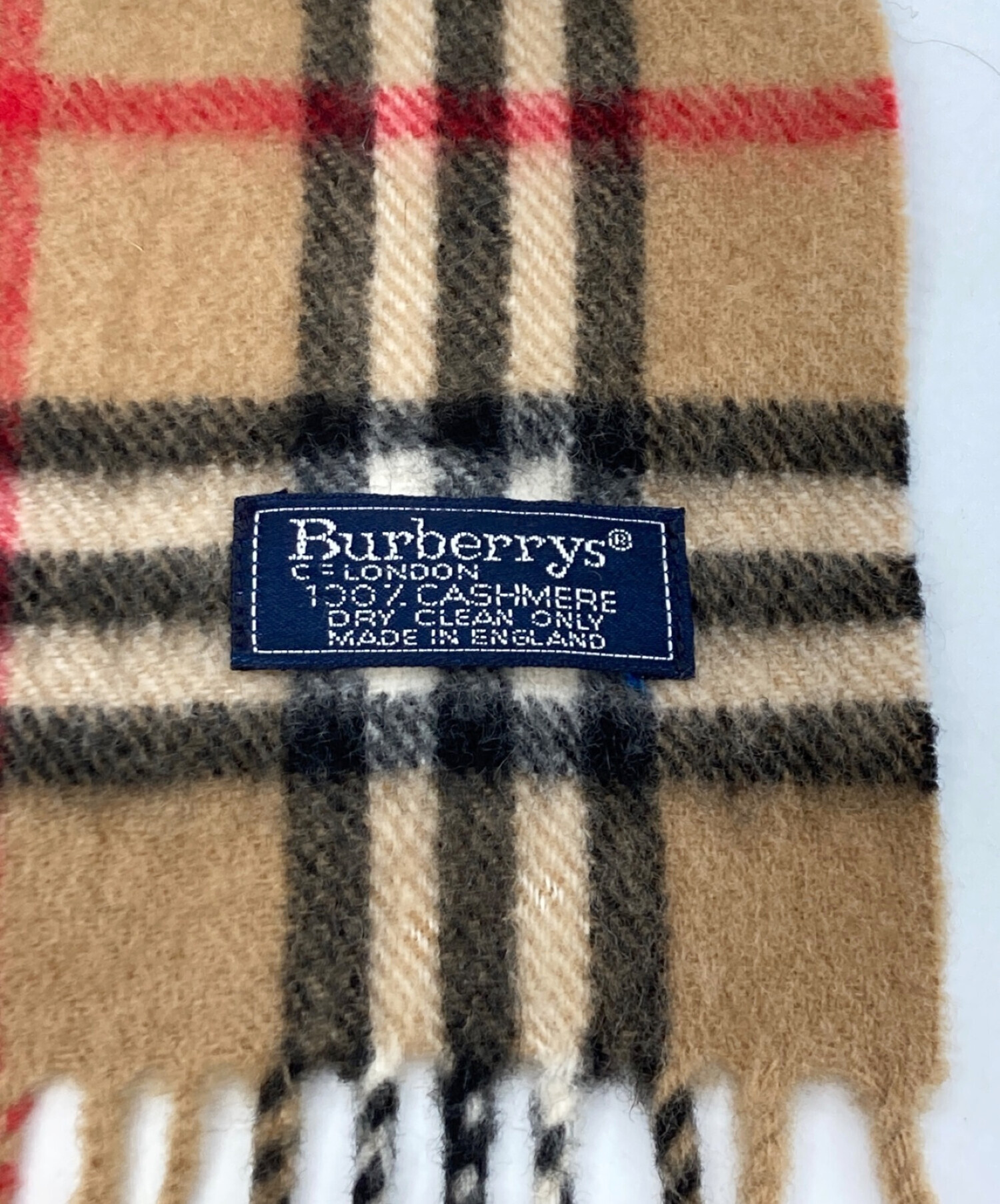 中古・古着通販】Burberry's (バーバリーズ) カシミヤマフラー