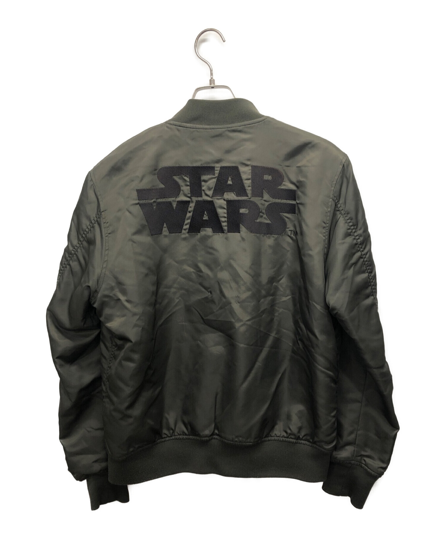 STAR WARS (スターウォーズ) MA-1ジャケット カーキ サイズ:L