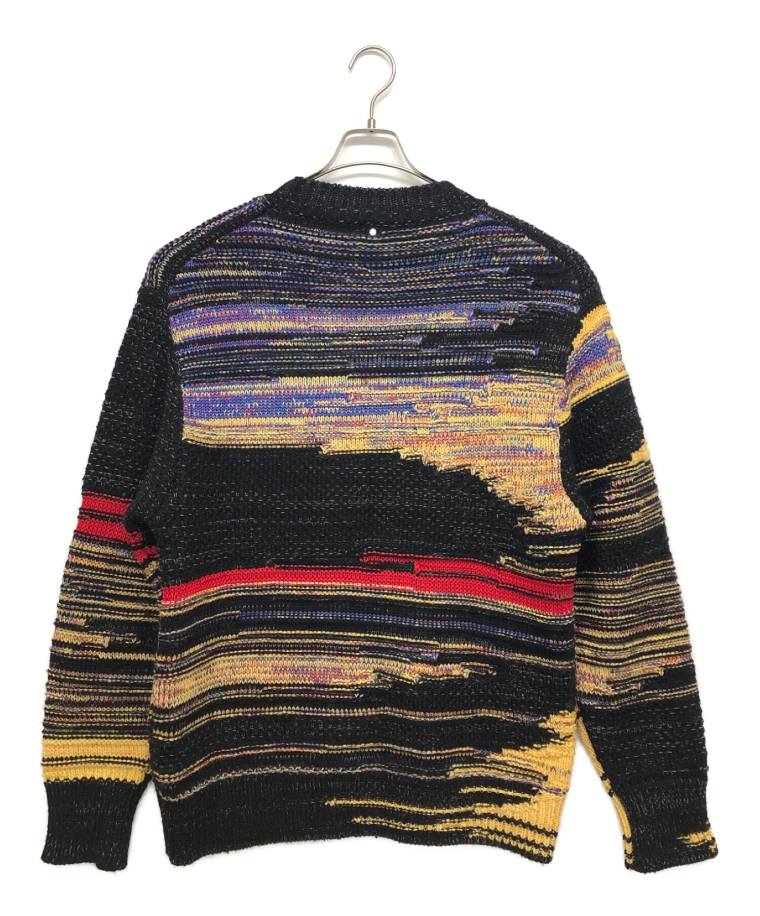 OAMC (オーエーエムシー) STATIC CREWNECK KNITTED ブラック サイズ:S