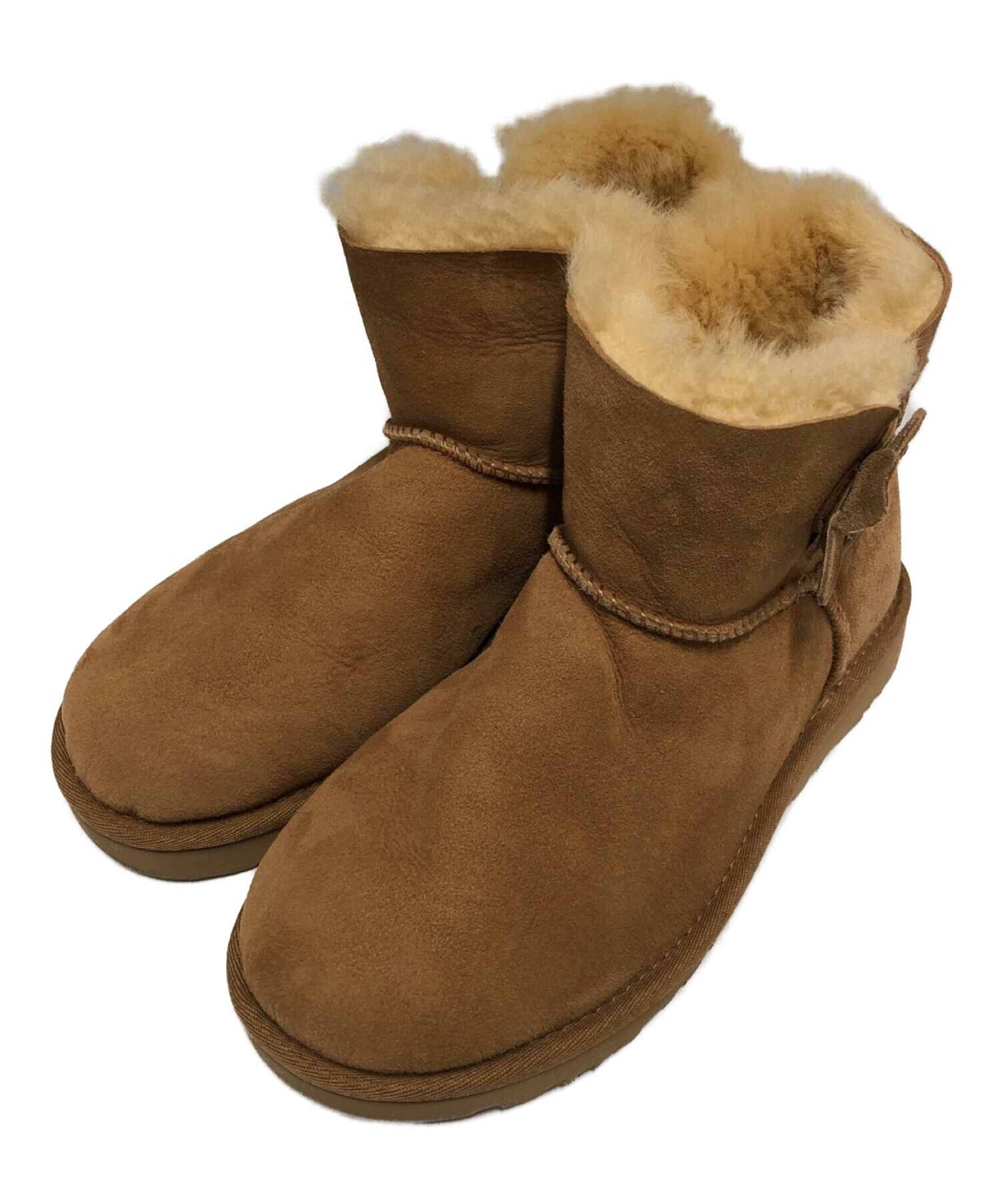 中古・古着通販】UGG (アグ) ムートンブーツ ブラウン サイズ:23