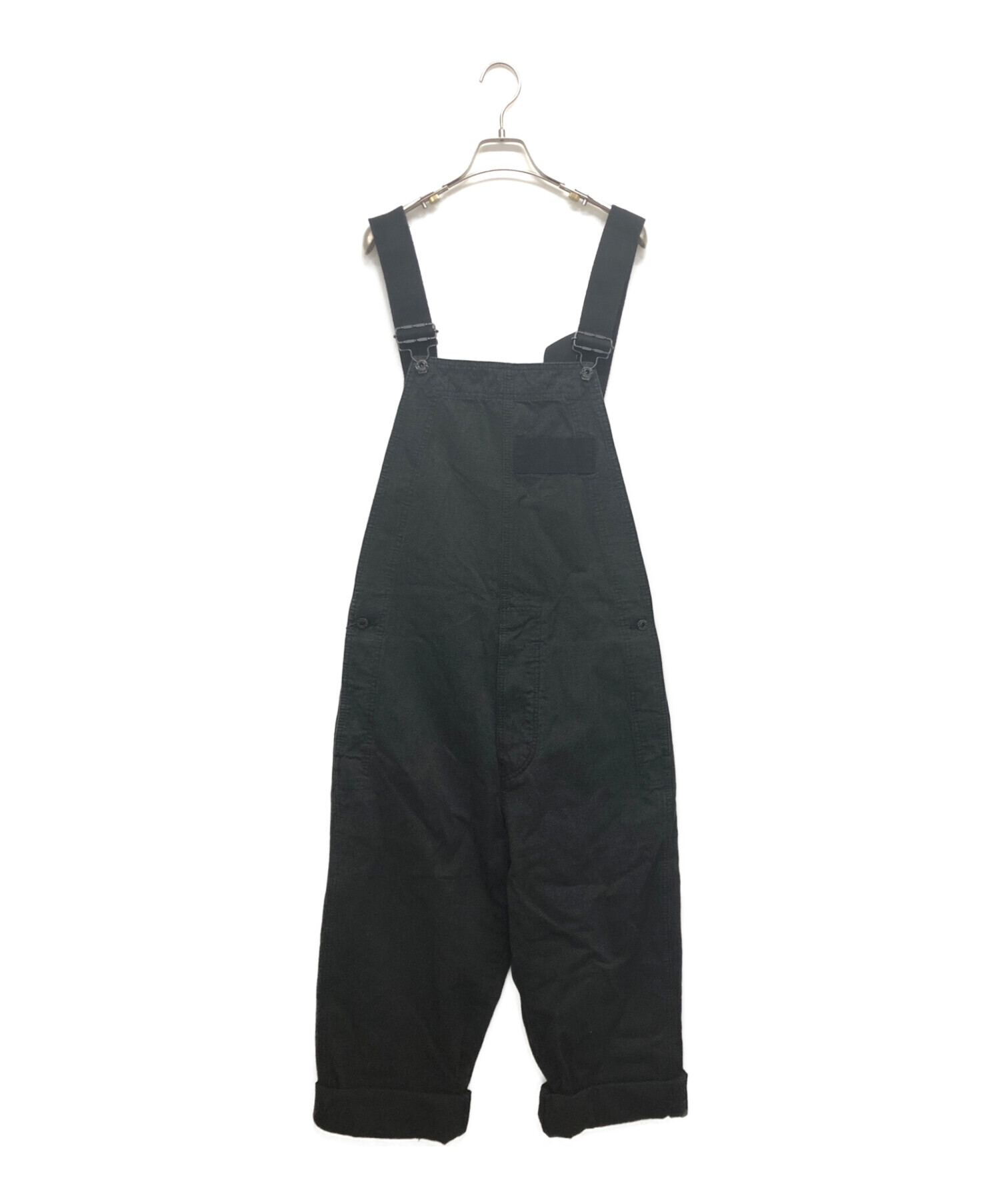 中古・古着通販】JOHNBULL (ジョンブル) WORK OVERALL ブラック サイズ