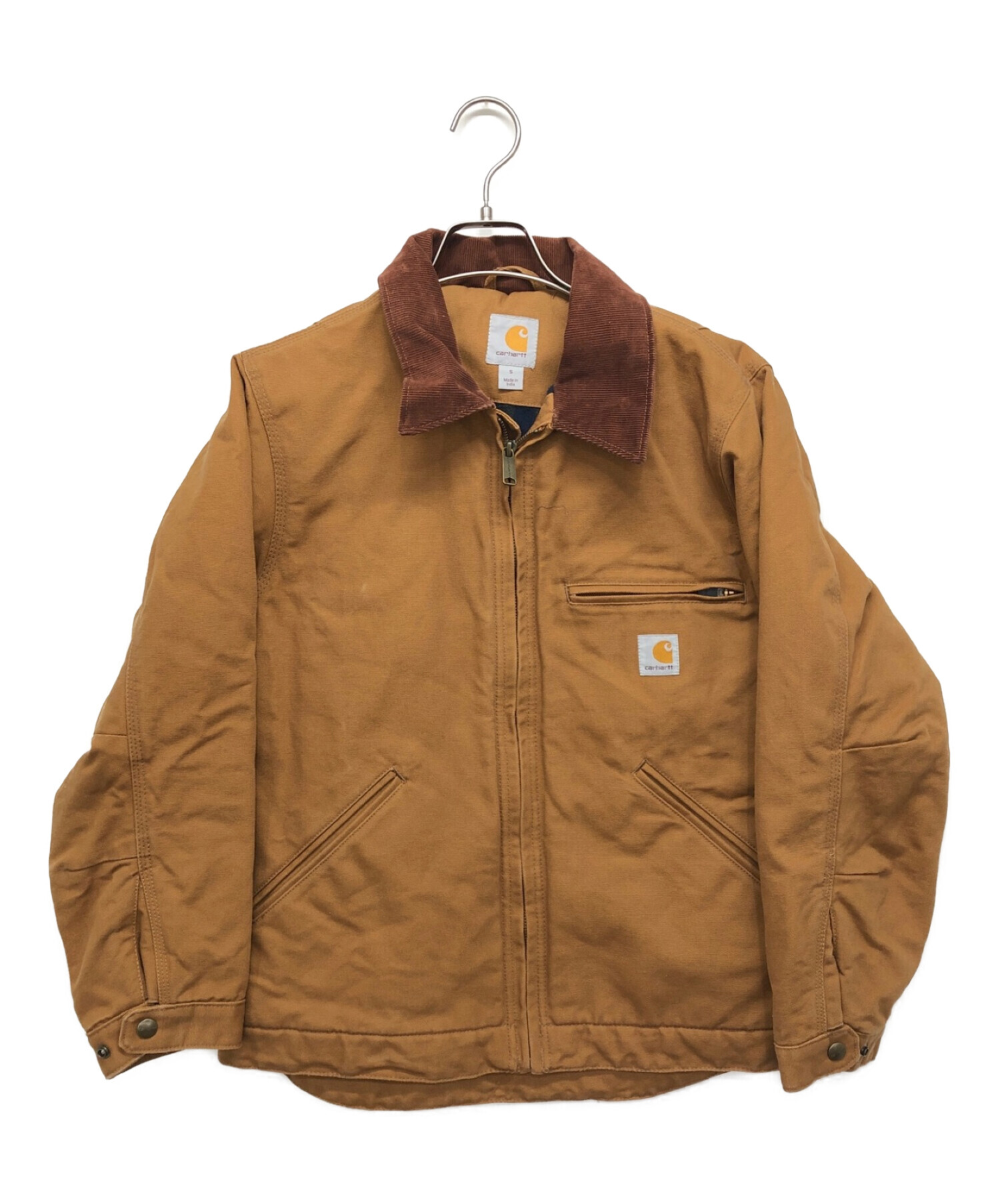 CarHartt (カーハート) デトロイトジャケット ブラウン サイズ:S