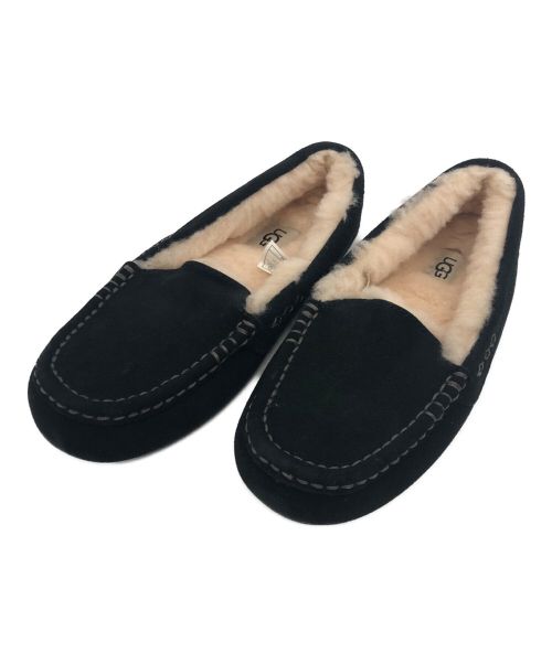 【中古・古着通販】UGG (アグ) モカシンシューズ ブラック サイズ