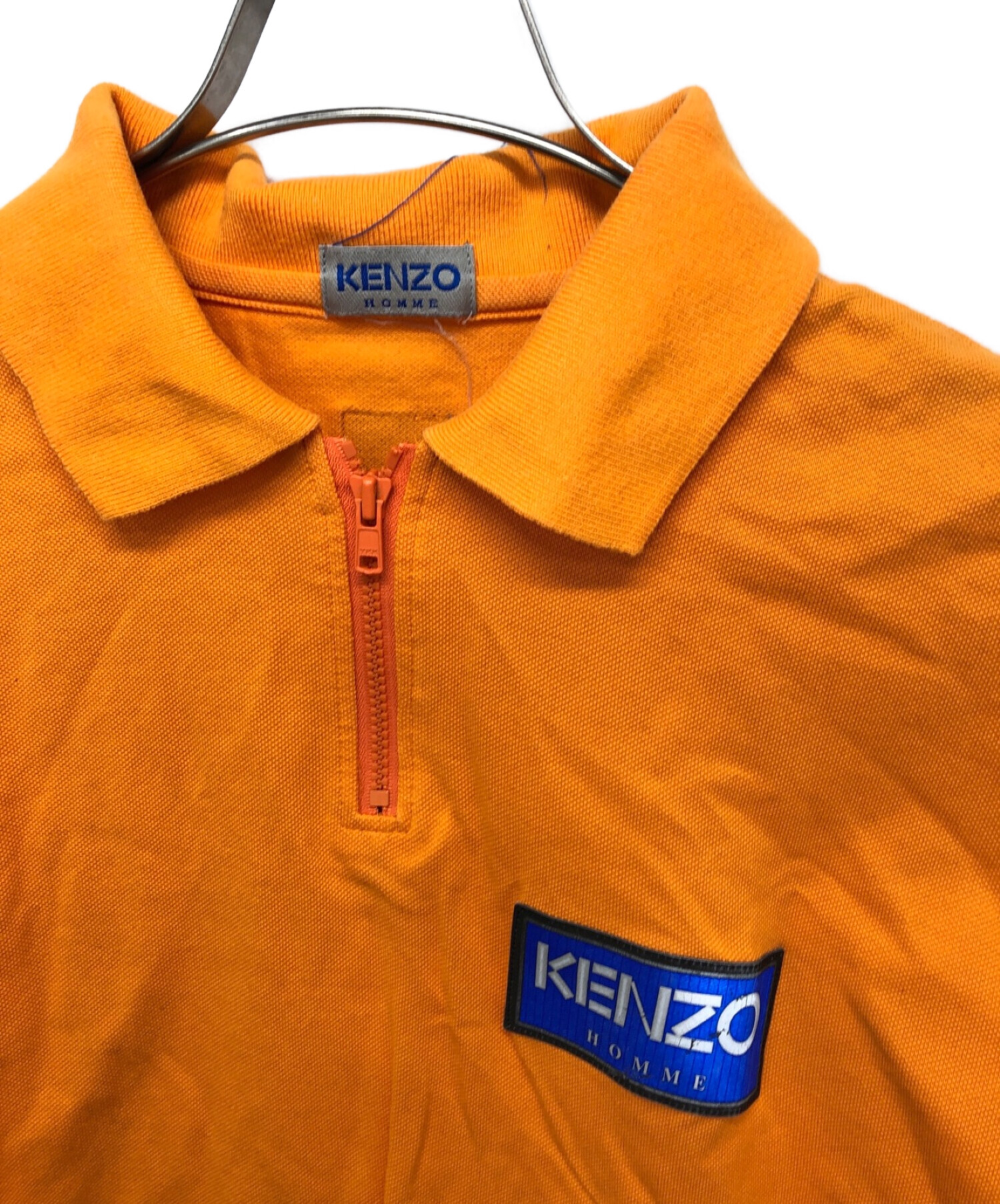 中古・古着通販】KENZO (ケンゾー) ポロシャツ オレンジ サイズ:L