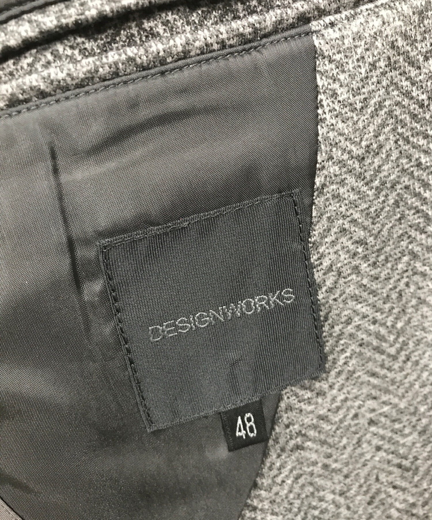 DESIGNWORKS (デザインワークス) セットアップスーツ グレー サイズ:48