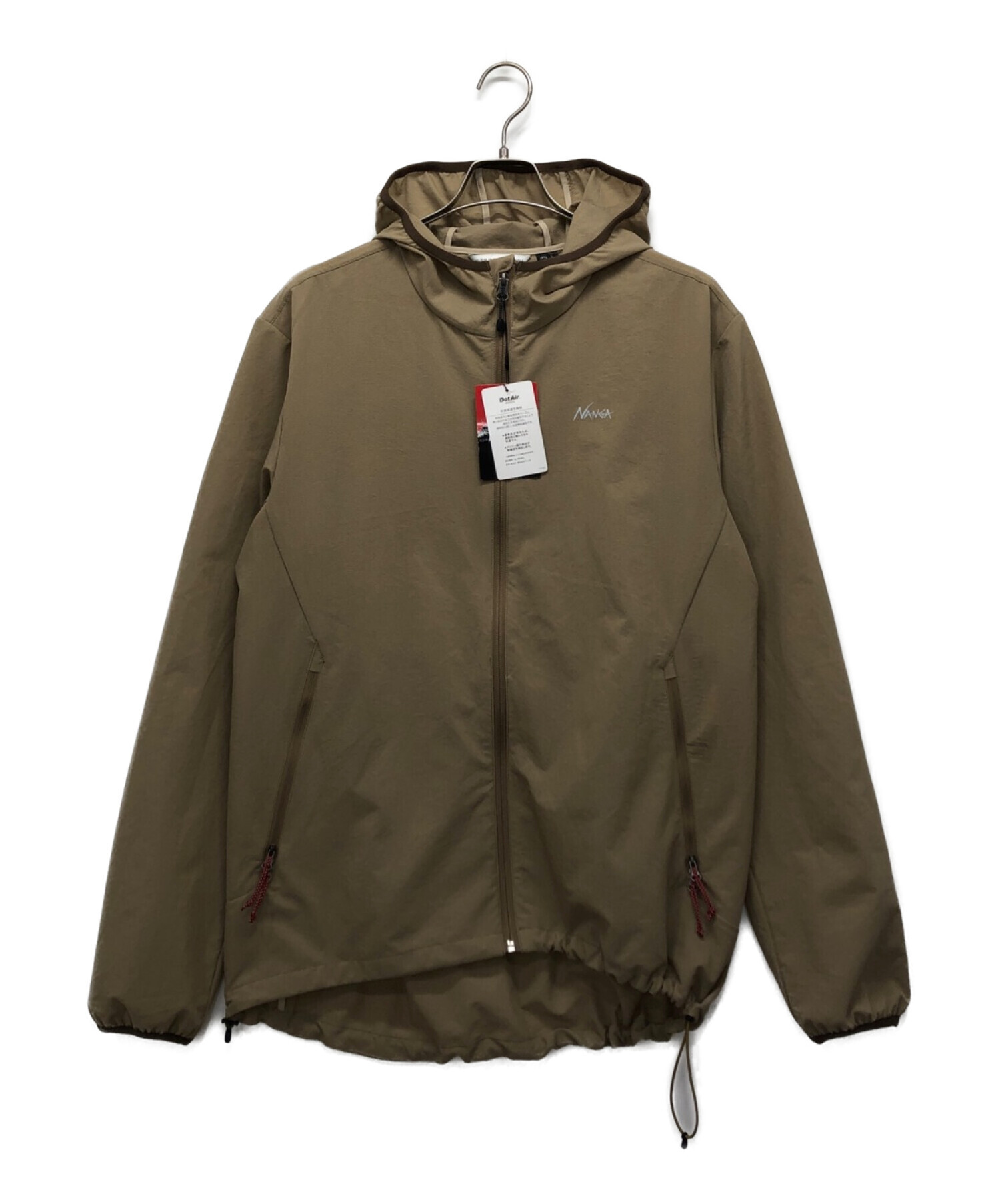 中古・古着通販】NANGA (ナンガ) AIR CLOTH COMFYZIP PARKA ベージュ