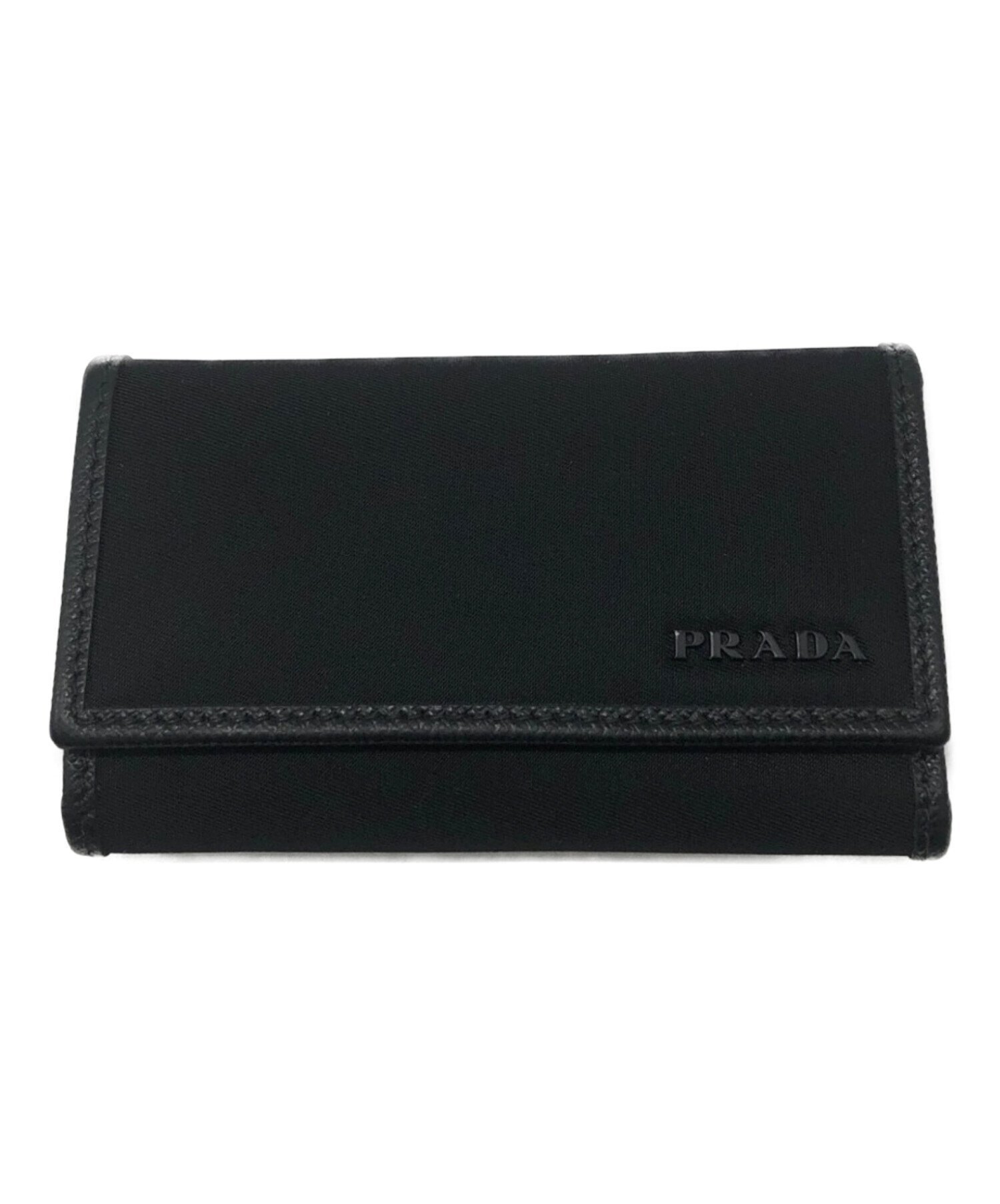 中古・古着通販】PRADA (プラダ) キーケース ブラック｜ブランド・古着