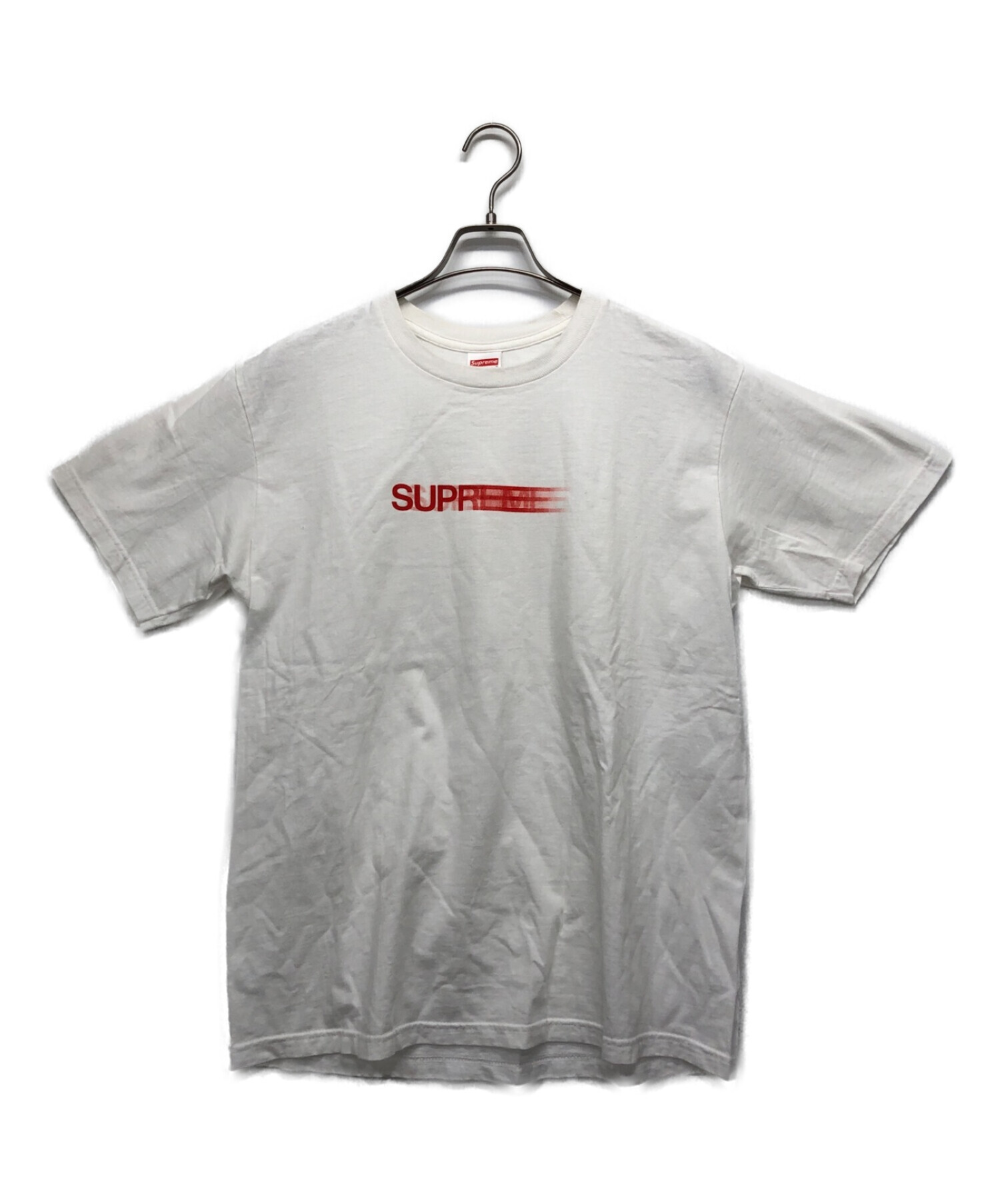 SUPREME (シュプリーム) ロゴtシャツ ホワイト サイズ:M