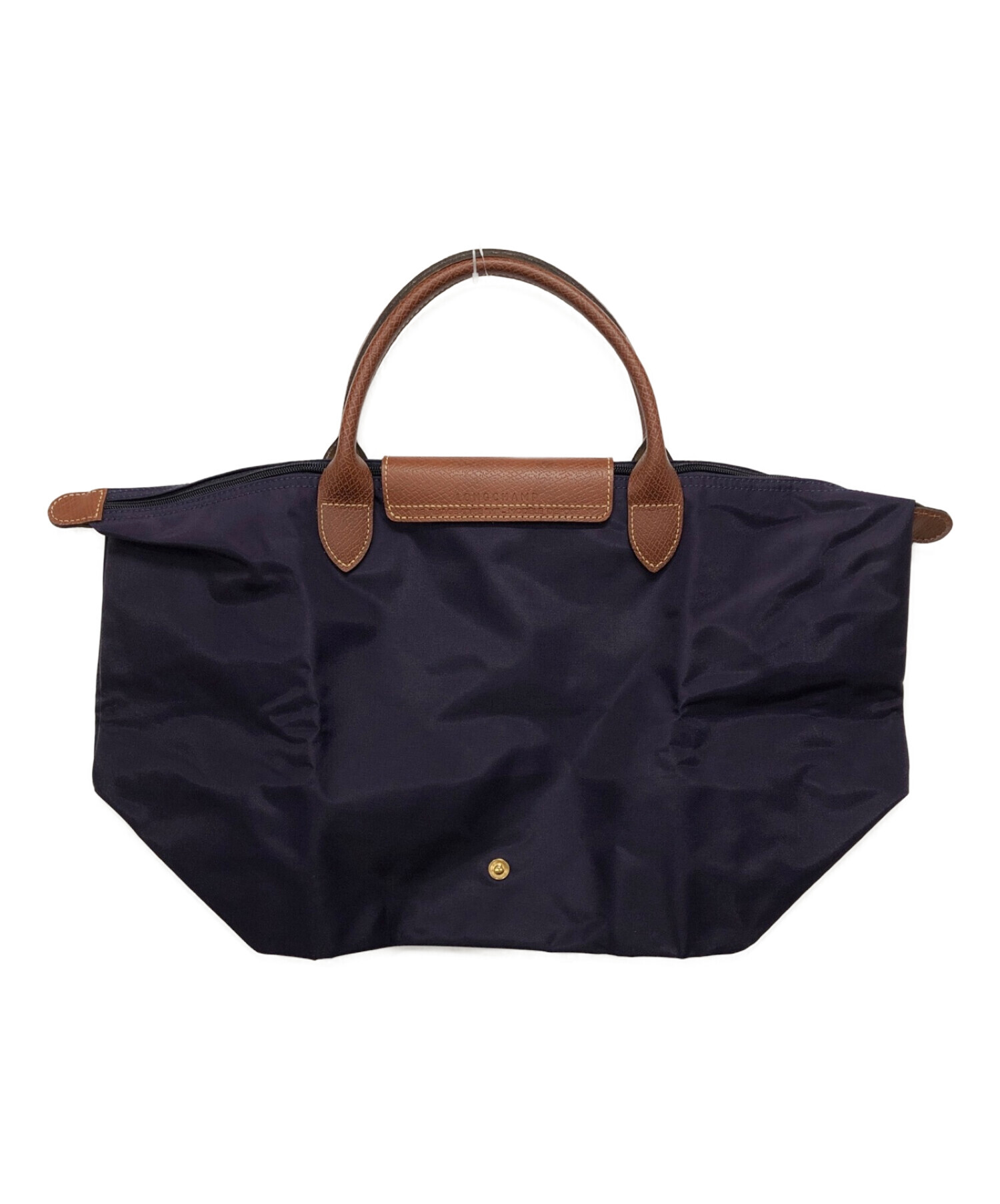 中古・古着通販】LONGCHAMP (ロンシャン) ハンドバッグ パープル