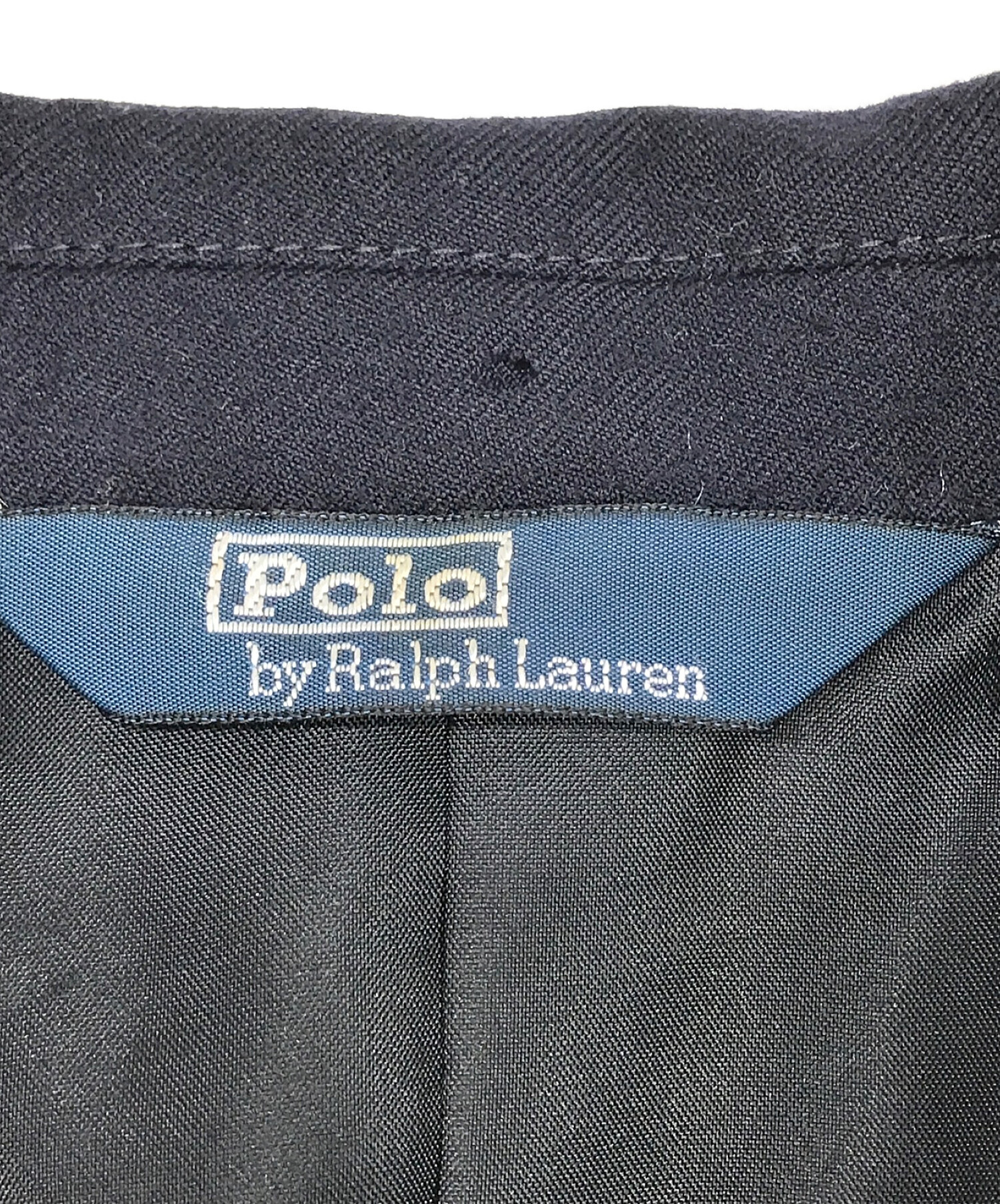 POLO RALPH LAUREN (ポロ・ラルフローレン) ダブルジャケット ネイビー サイズ:120