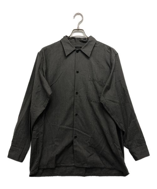 【中古・古着通販】COMOLI (コモリ) ヨリ杢オープンカラーシャツ